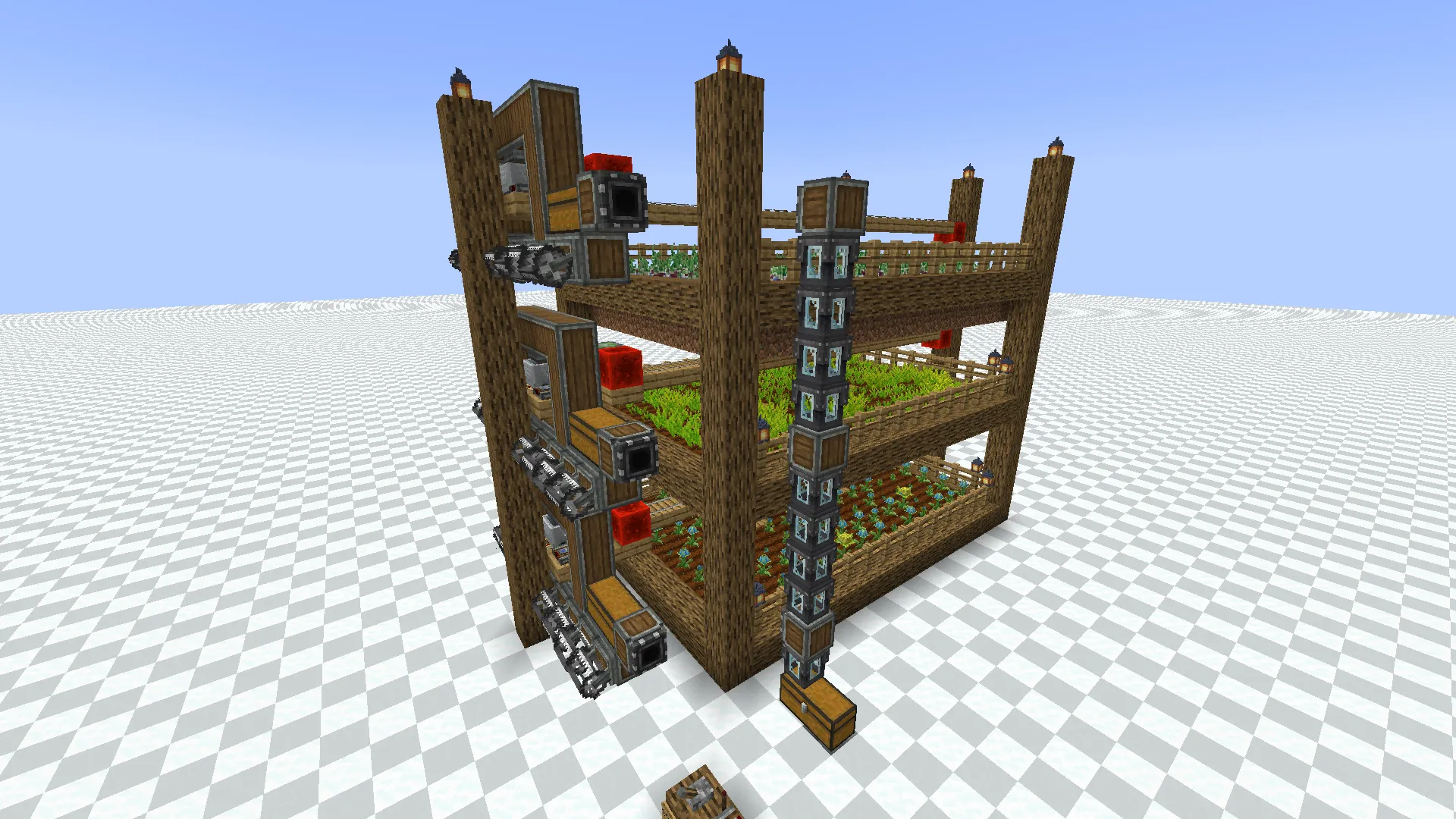 Cobblemon Triple Module Crop Farm Schematic Thumbnail