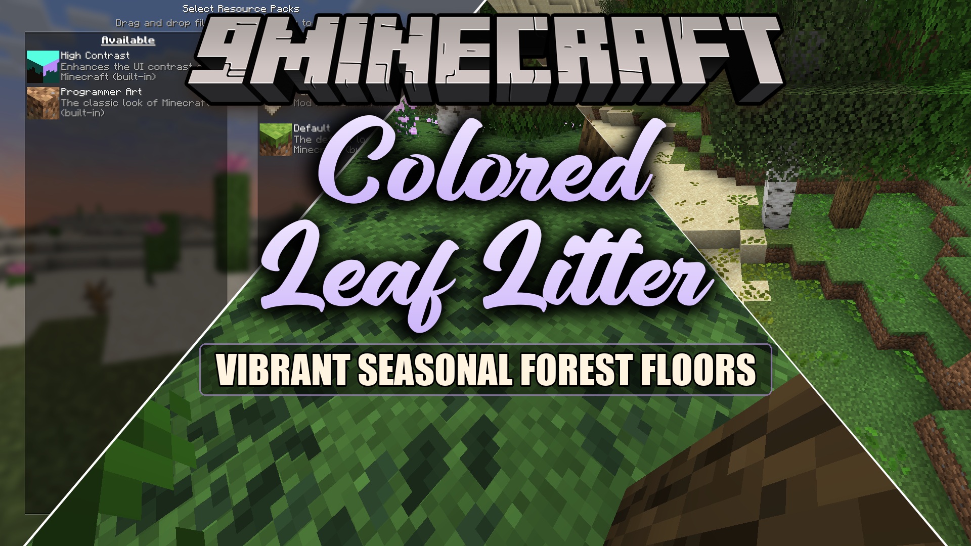 Colored Leaf Litter Resource Pack