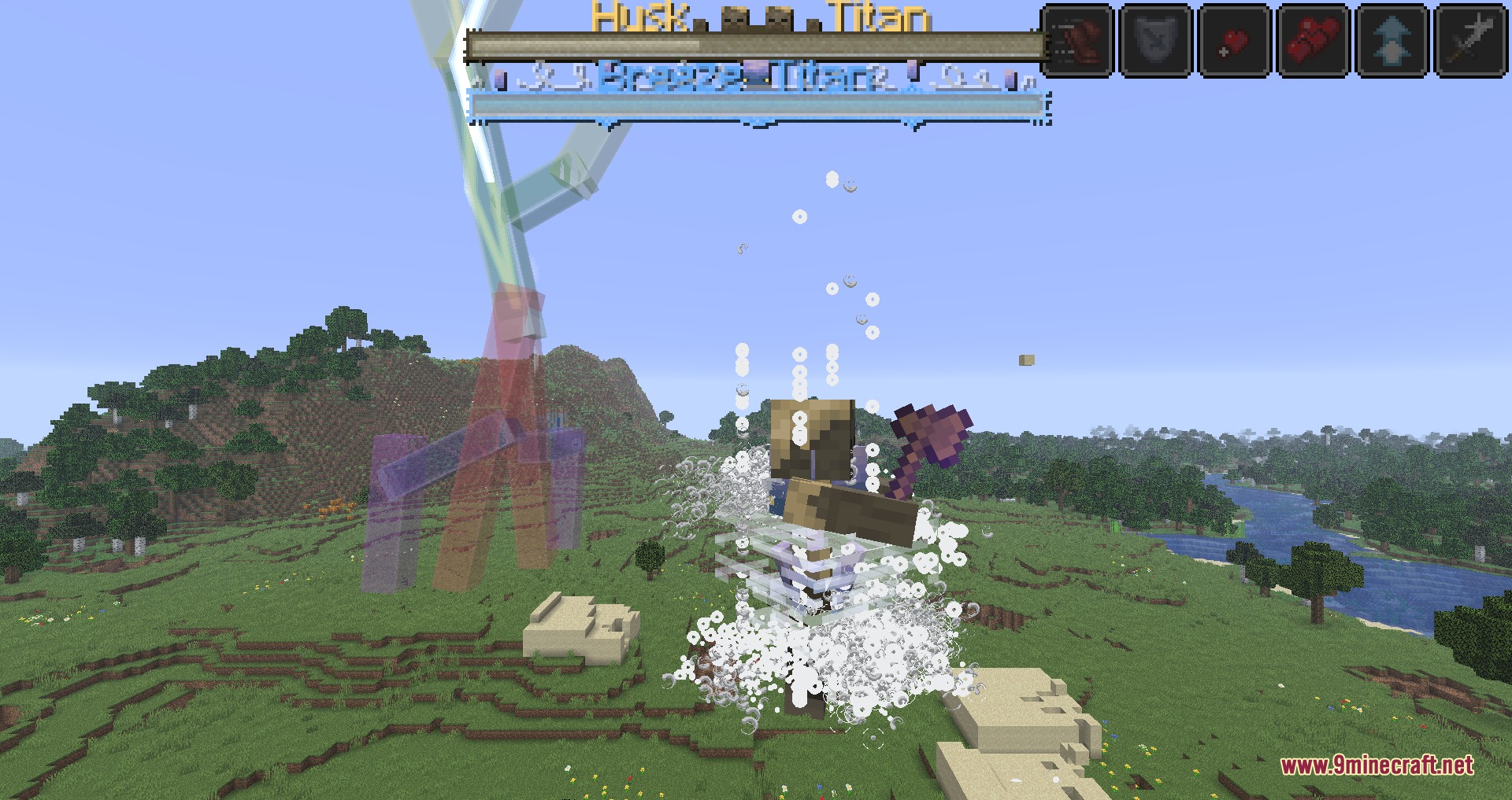 Colossal Scourge Rising Mod (1.21.11) – Battle Giant Titan Bosses — screenshot 7