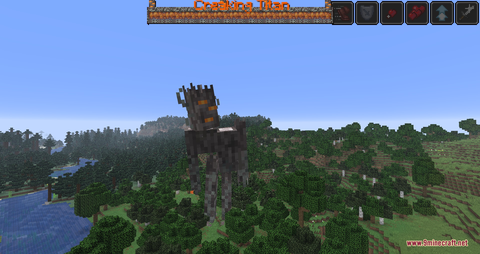 Colossal Scourge Rising Mod (1.21.11) – Battle Giant Titan Bosses — screenshot 8