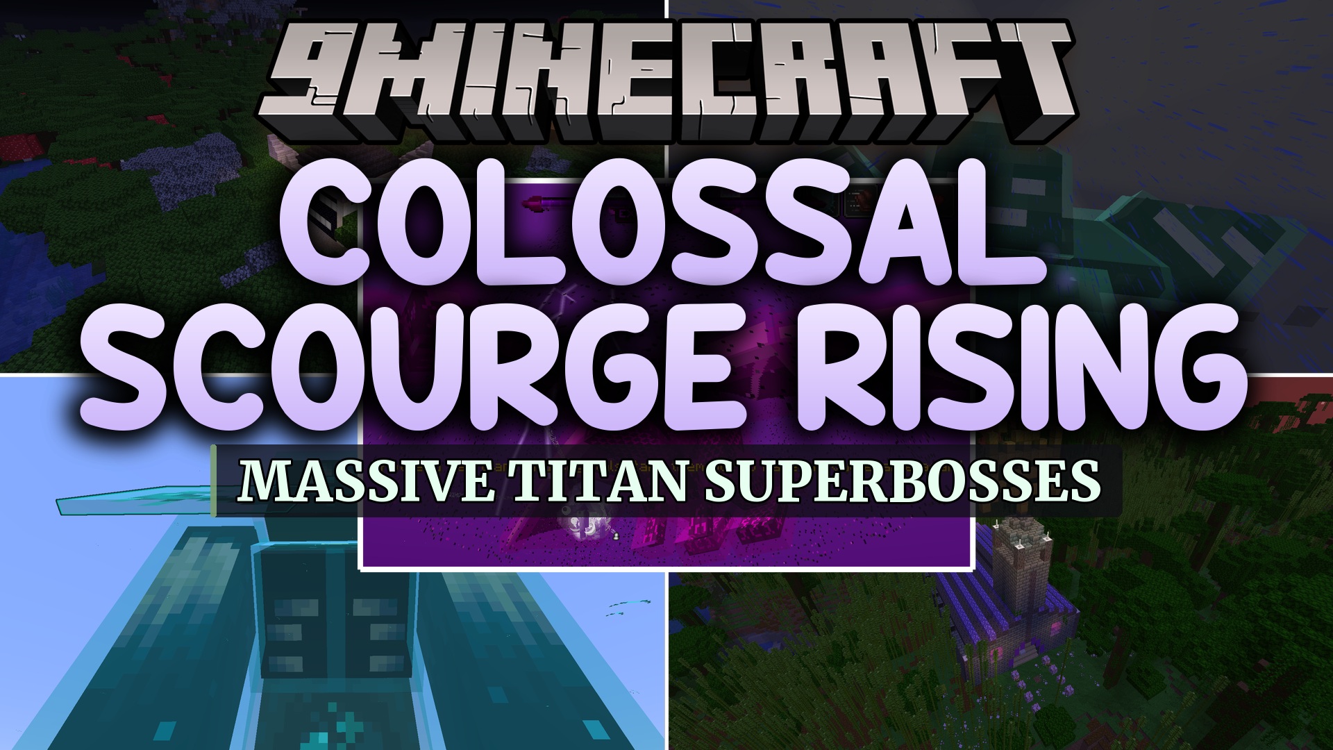 Colossal Scourge Rising Mod (1.21.11) – Battle Giant Titan Bosses