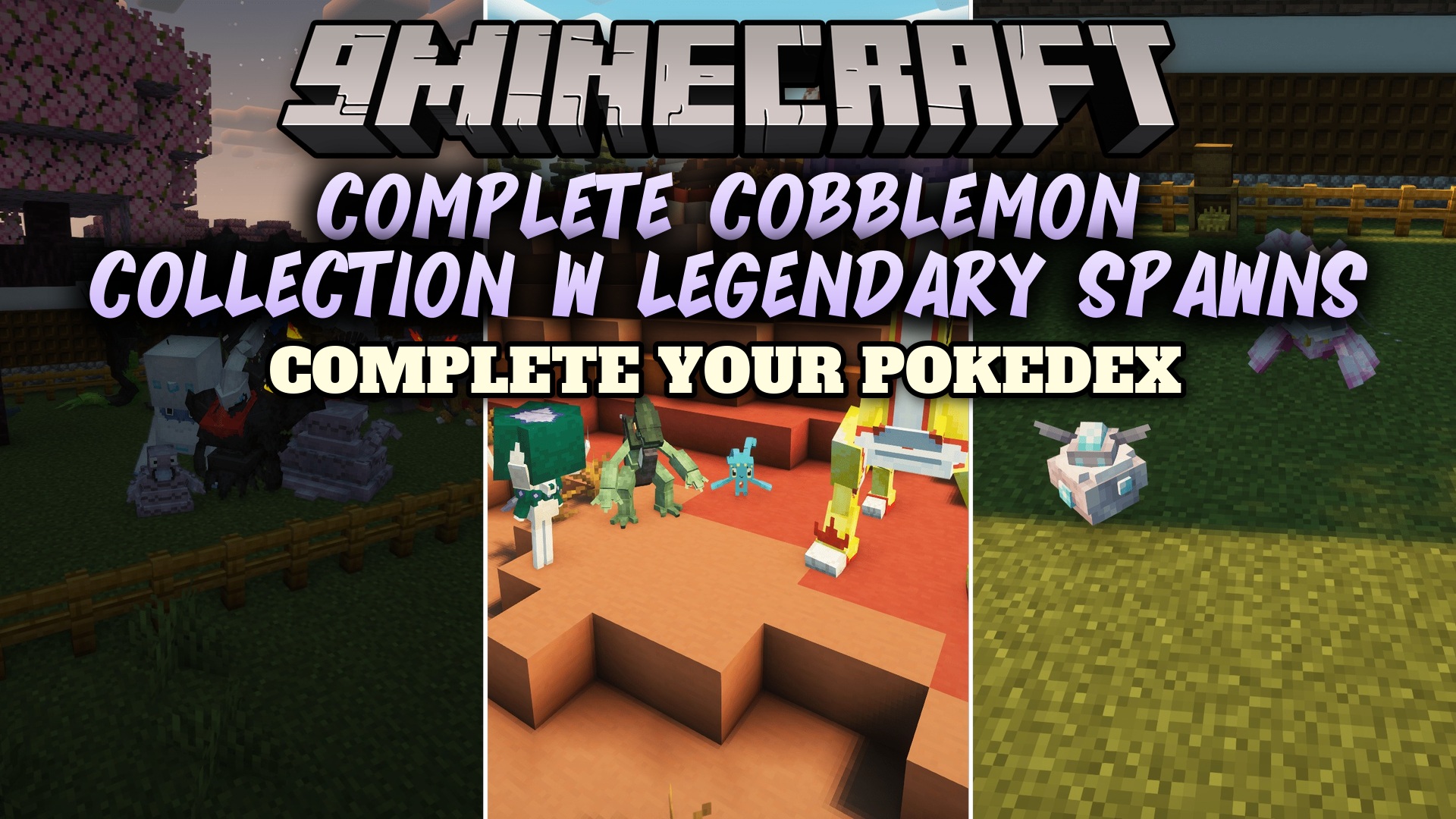 Complete Cobblemon Collection W Legendary Spawns Data Pack
