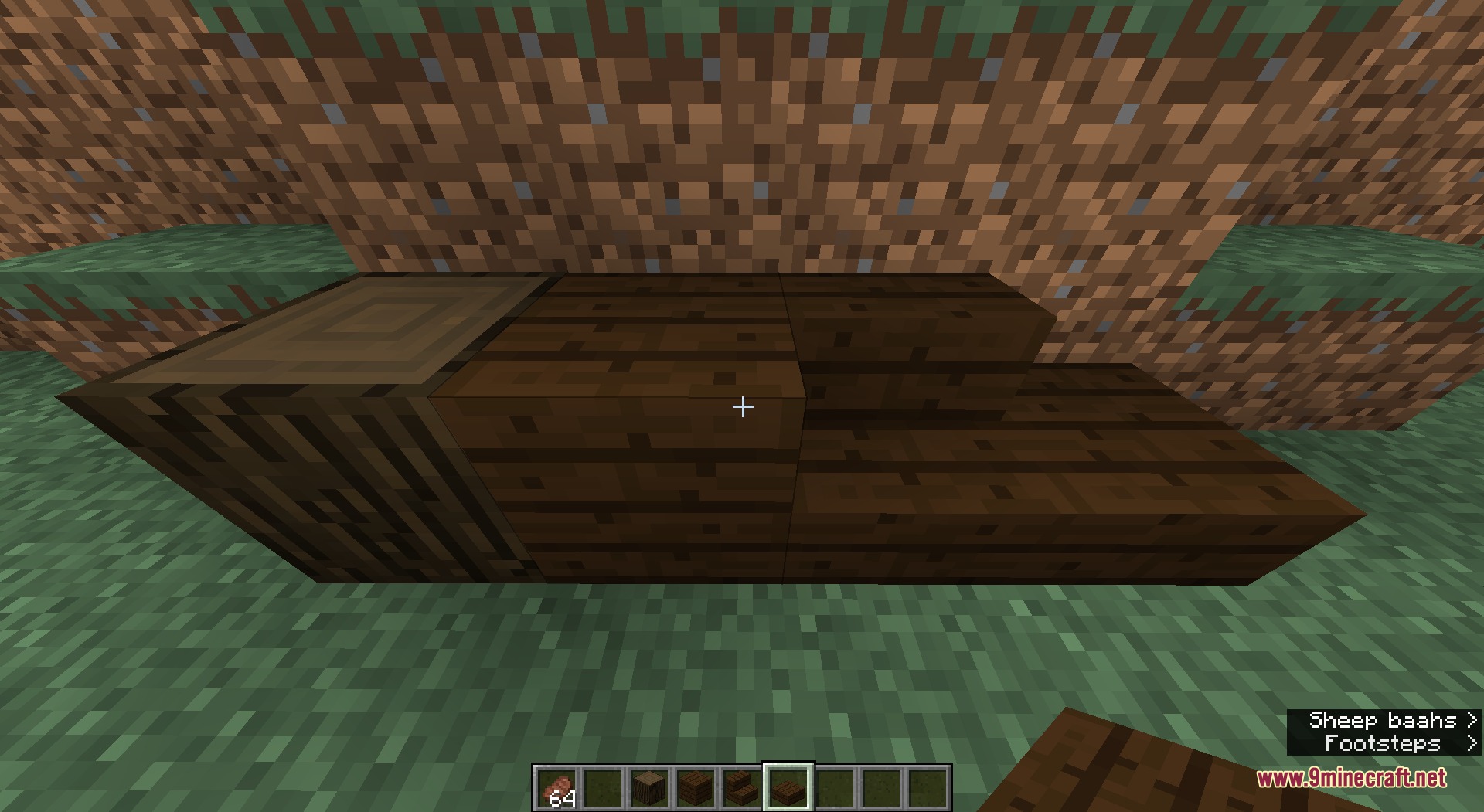 Consistent Dark Oak Resource Pack Screenshot 7 Consistent Dark Oak Resource Pack provides a uniform look for wood builds