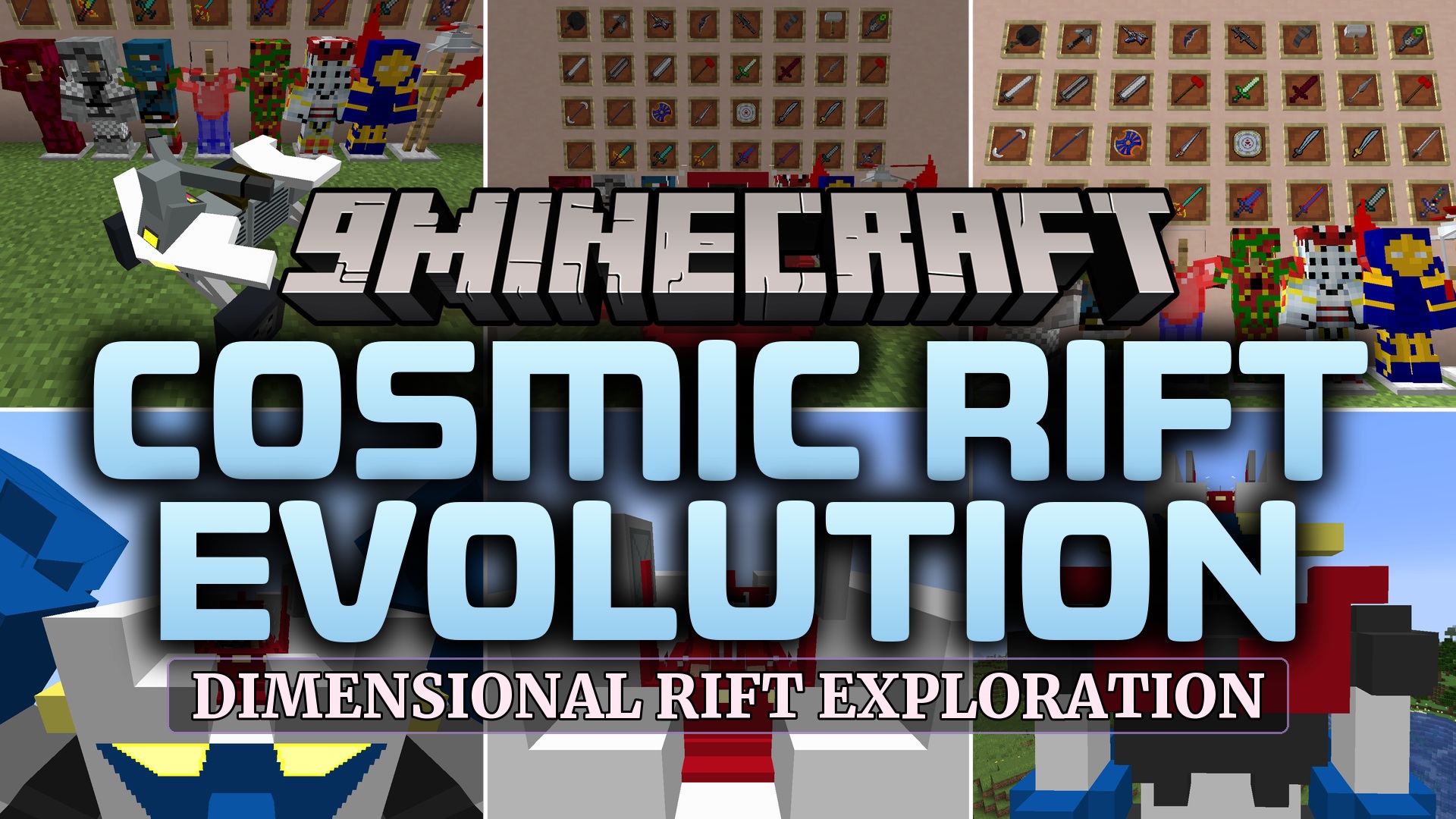 Cosmic Rift Evolution Mod (26.1.2, 1.20.1) – Pilot Giant Combat Mechs