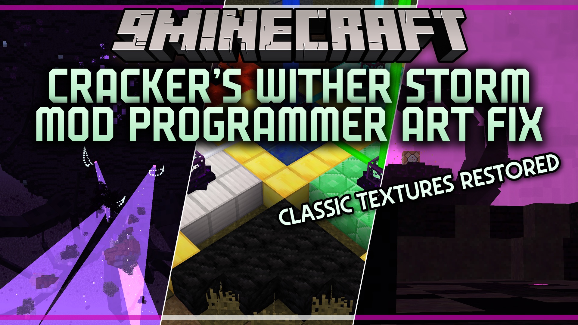 Cracker's Wither Storm Mod Programmer Art Fix Resource Pack