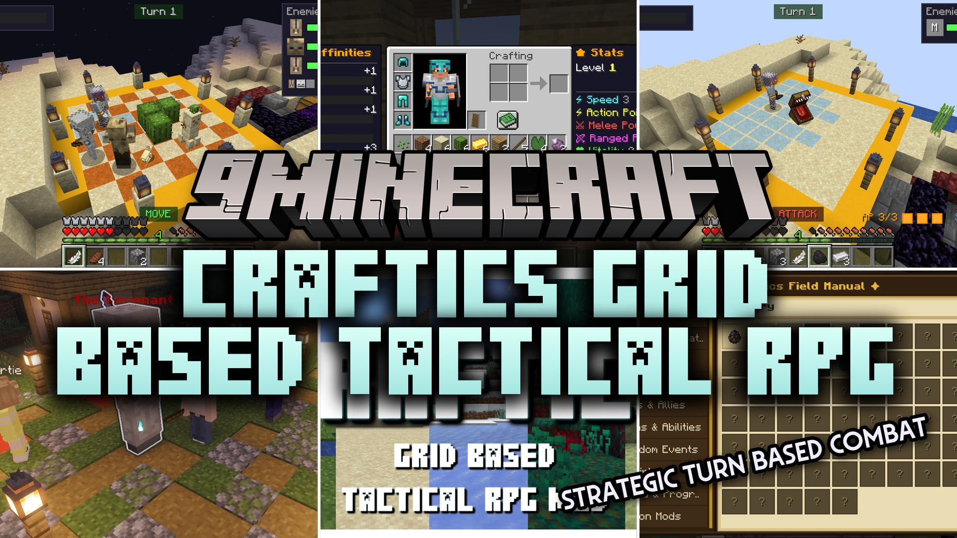 Craftics Grid Based Tactical RPG Mod