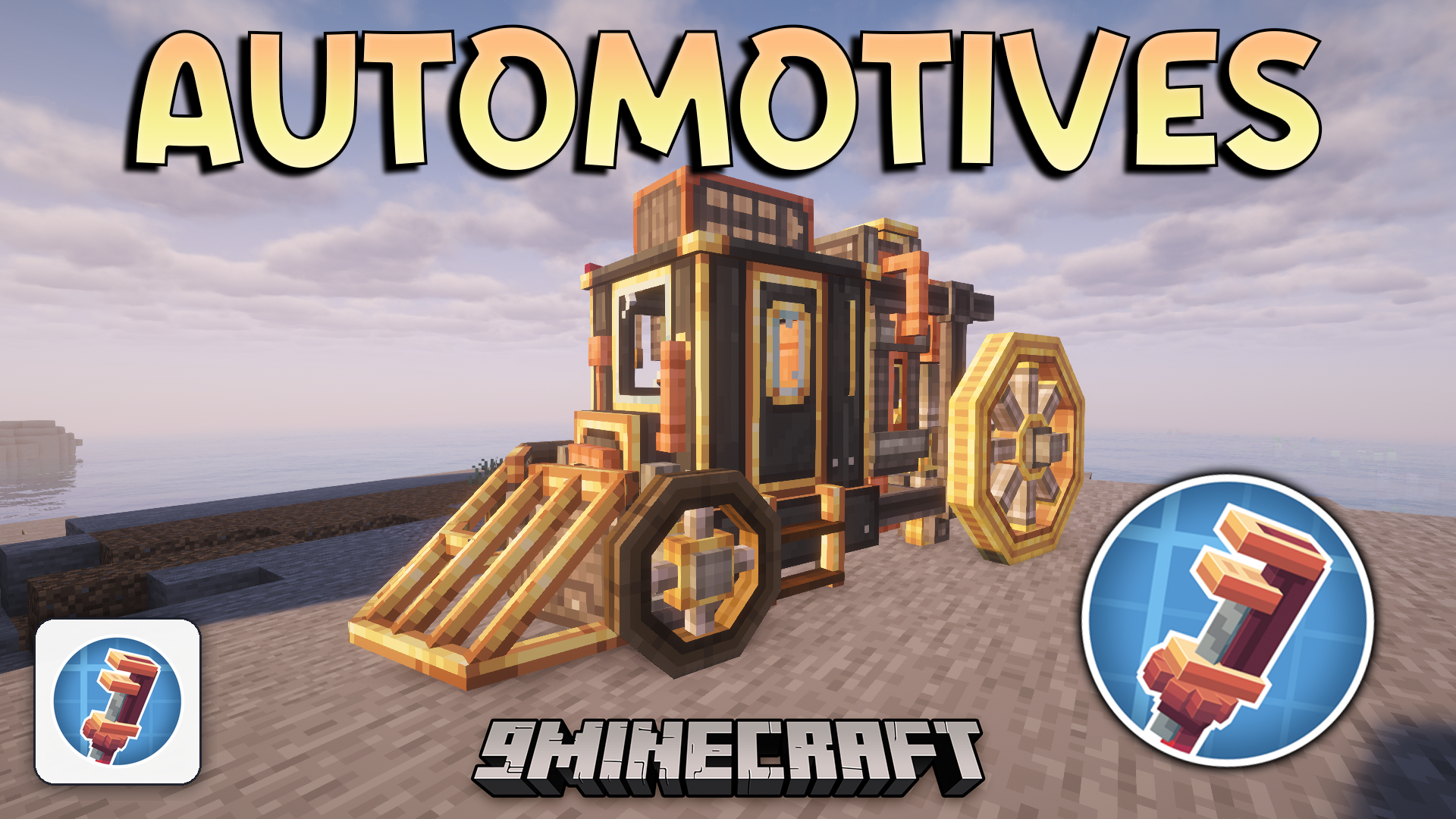 Create Automotives Mod (26.1.2, 1.20.1) – Drive Steam Powered Vehicles