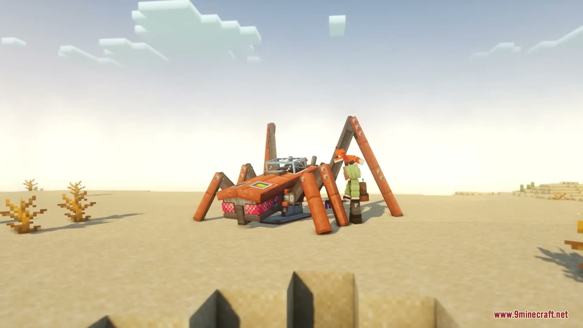 Create Bionics Mod (1.21.1) – Craft Mechanical Pets to Farm and Haul Resources — screenshot 1