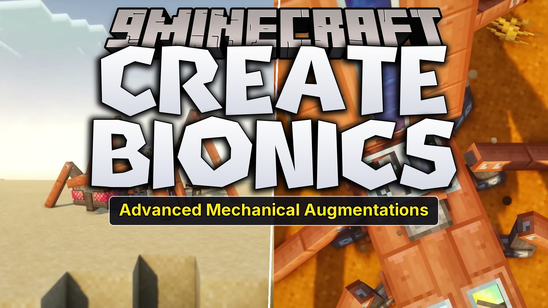 Create Bionics Mod (1.21.1) – Craft Mechanical Pets to Farm and Haul Resources