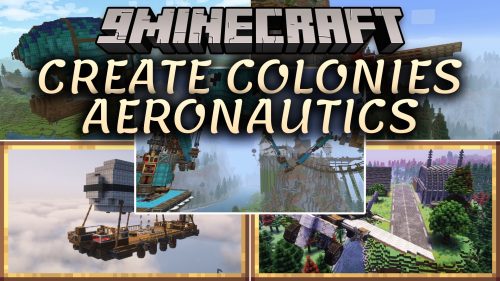 Create Colonies AERONAUTICS Modpack