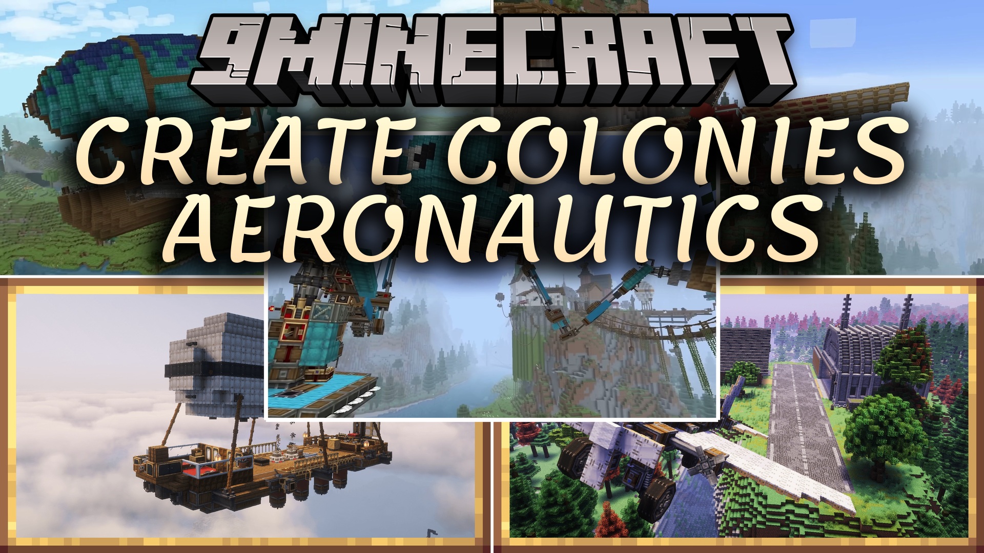 Create Colonies AERONAUTICS Modpack