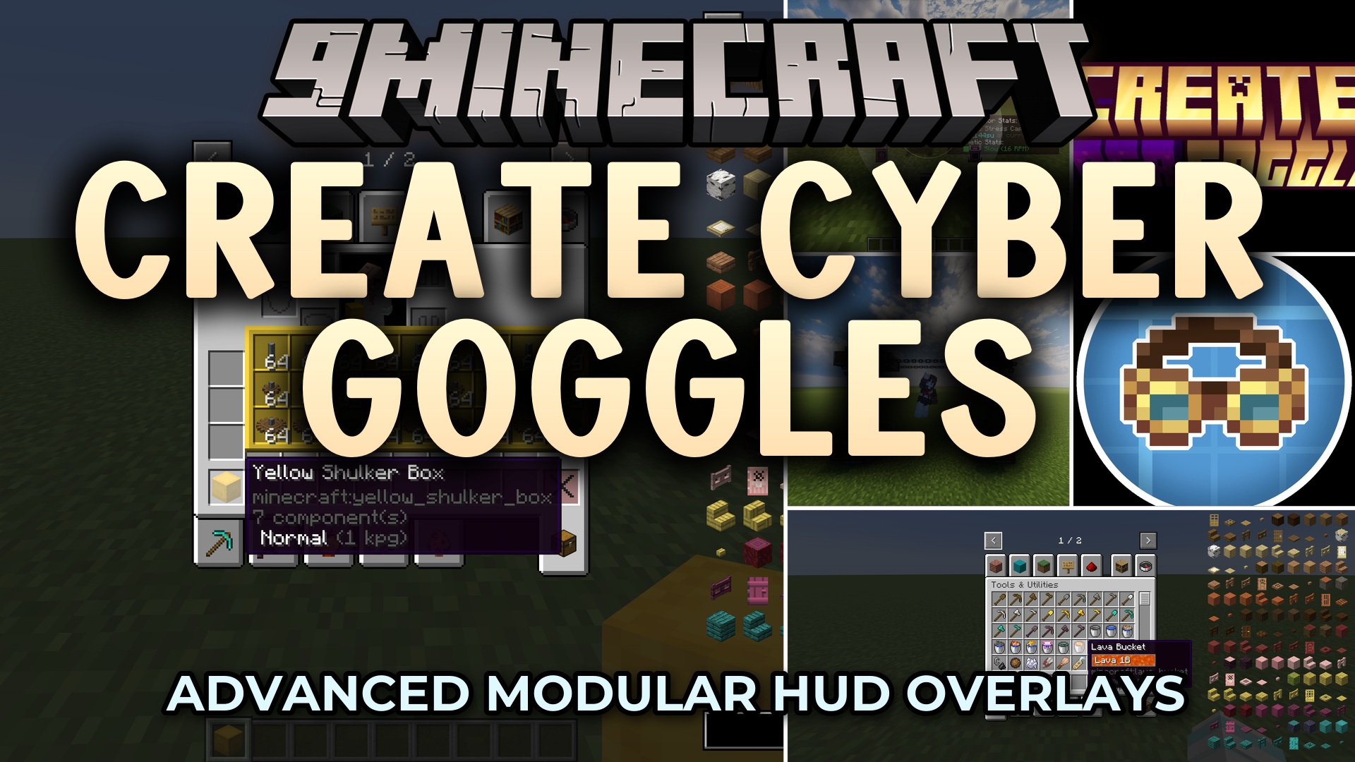 Create Cyber Goggles Mod