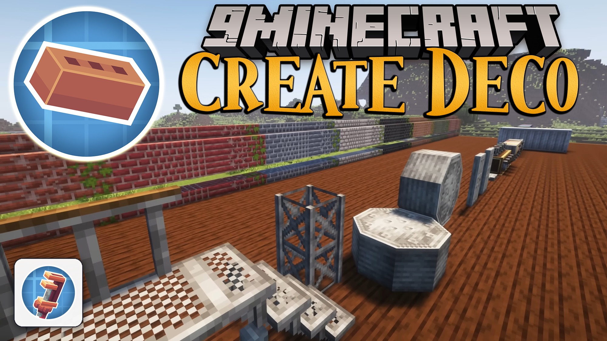 Create Deco Mod (1.21.1, 1.20.1) – New Decorative Blocks for Create Mod