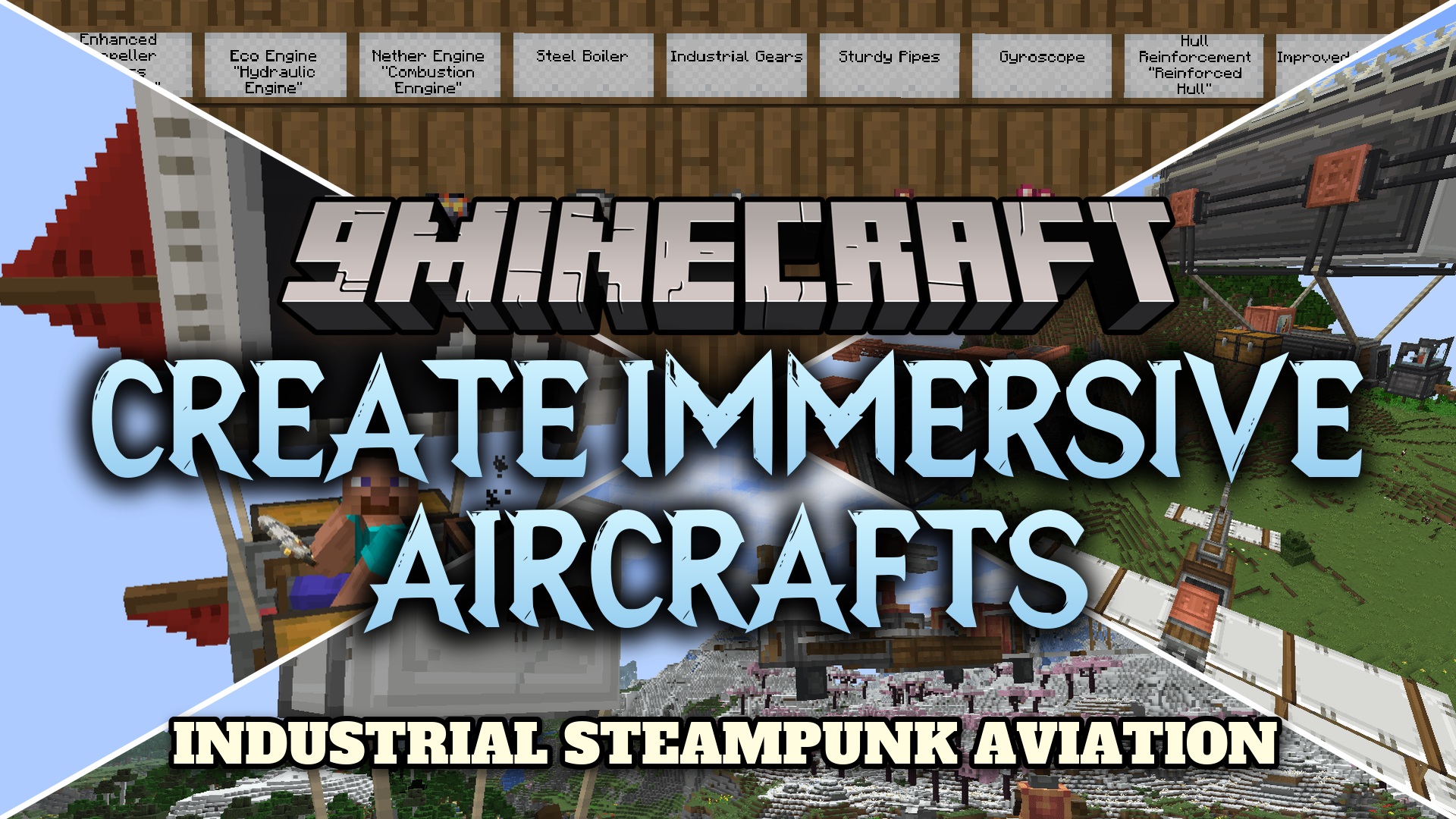 Create Immersive Aircrafts Resource Pack