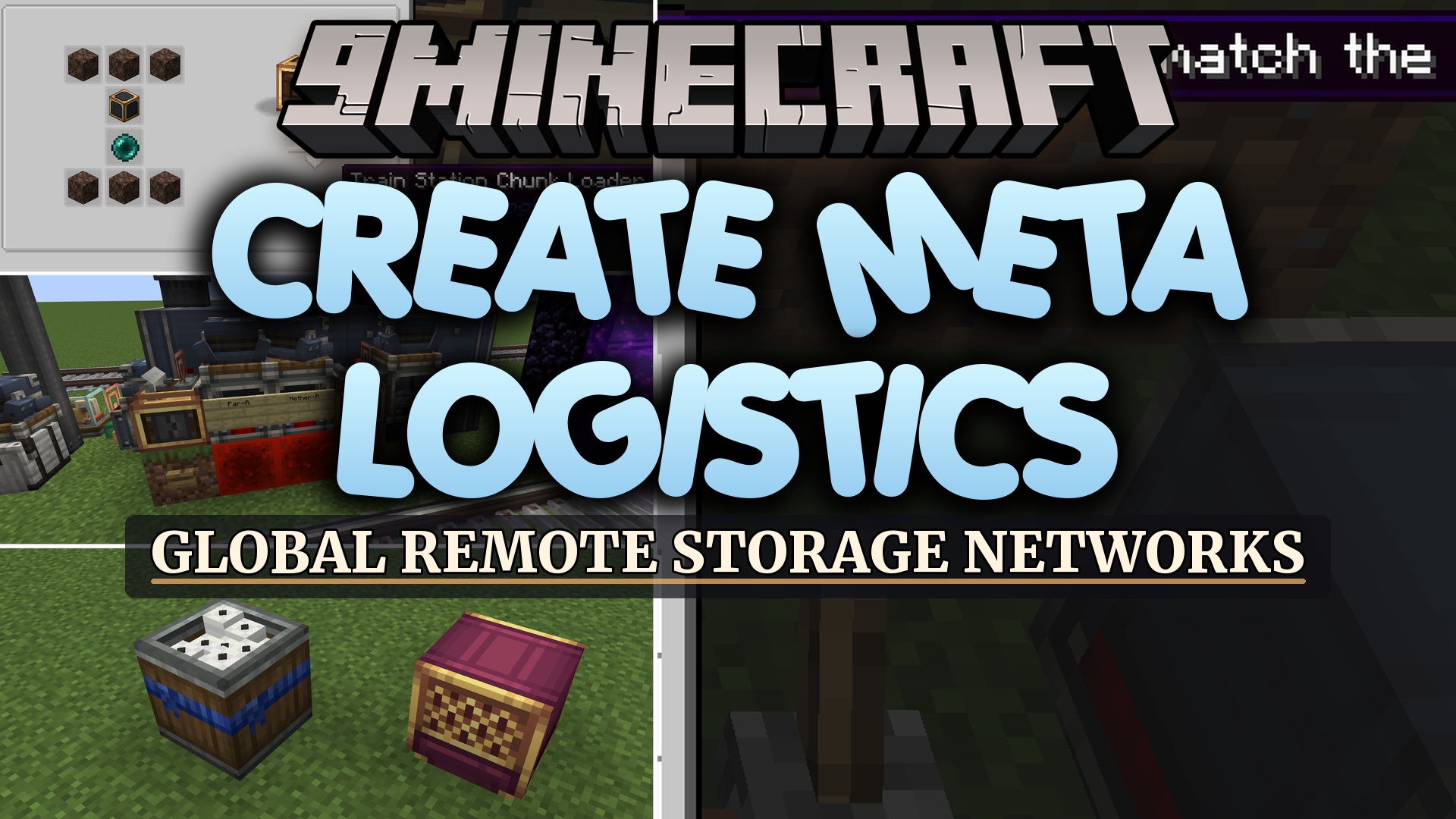 Create Meta Logistics Mod