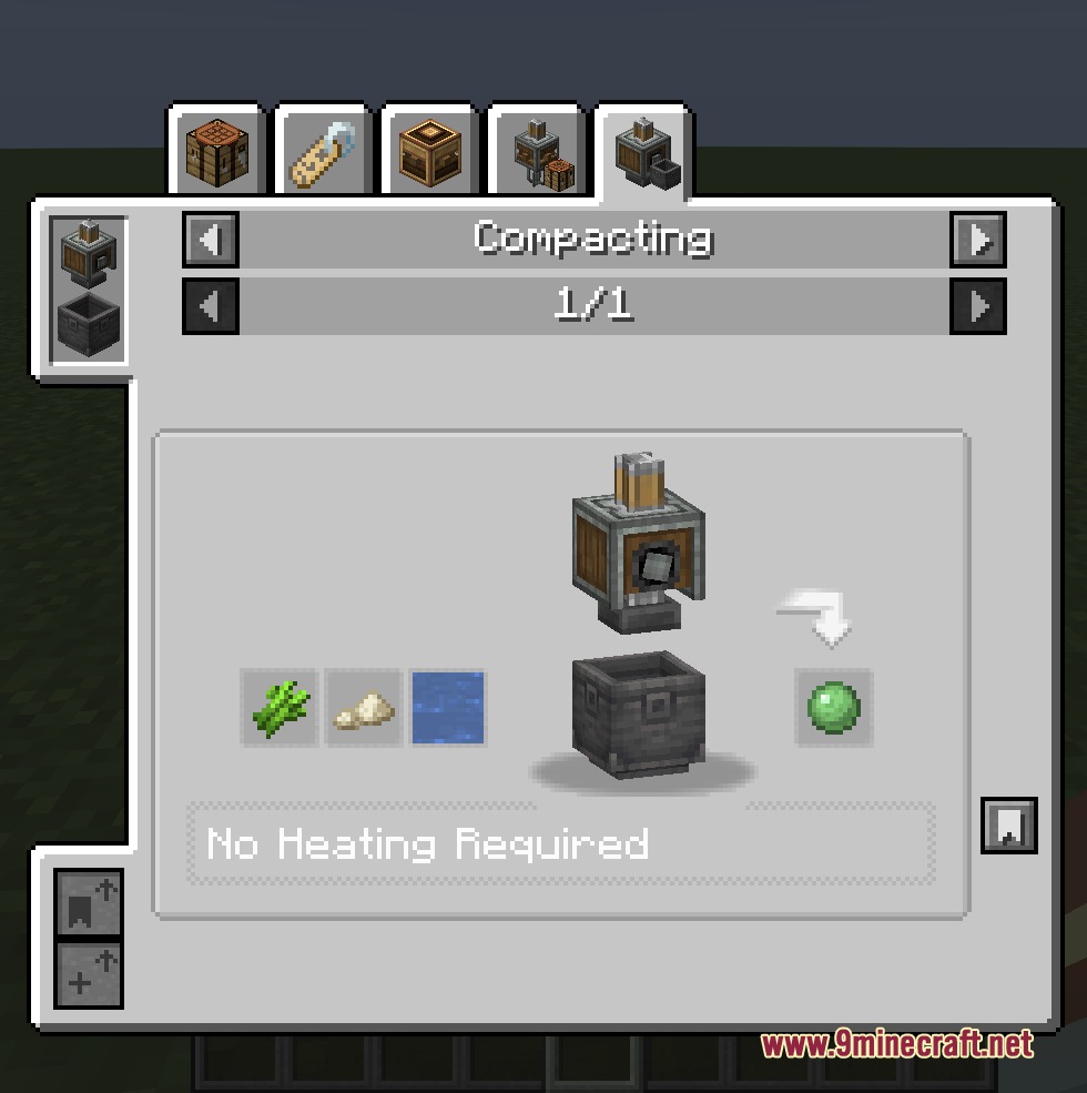 Compacting sugar cane bone meal and water into slimeballs using a mechanical press