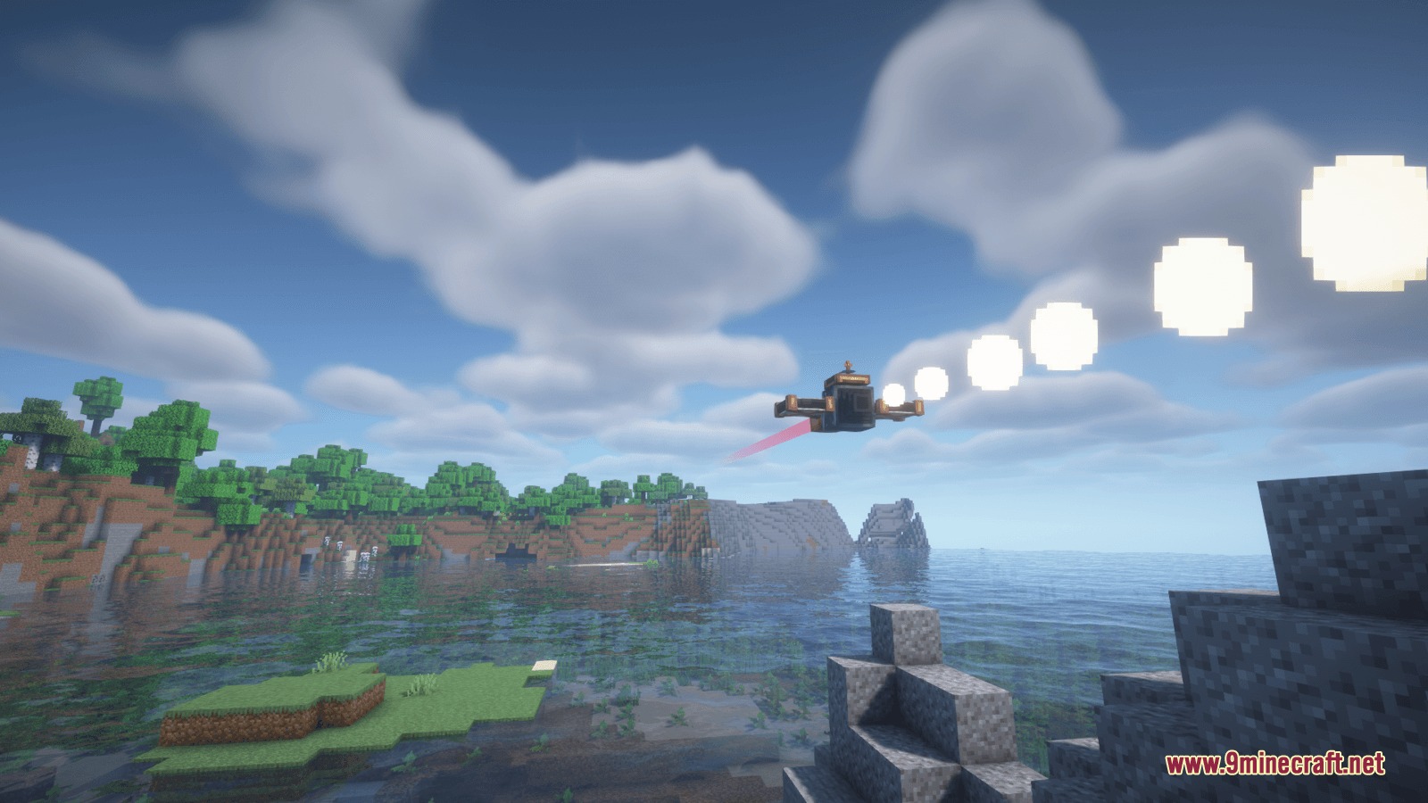 Create Propulsion Mod (1.20.1) – Build and Fly Thruster Powered Physics Ships — screenshot 1