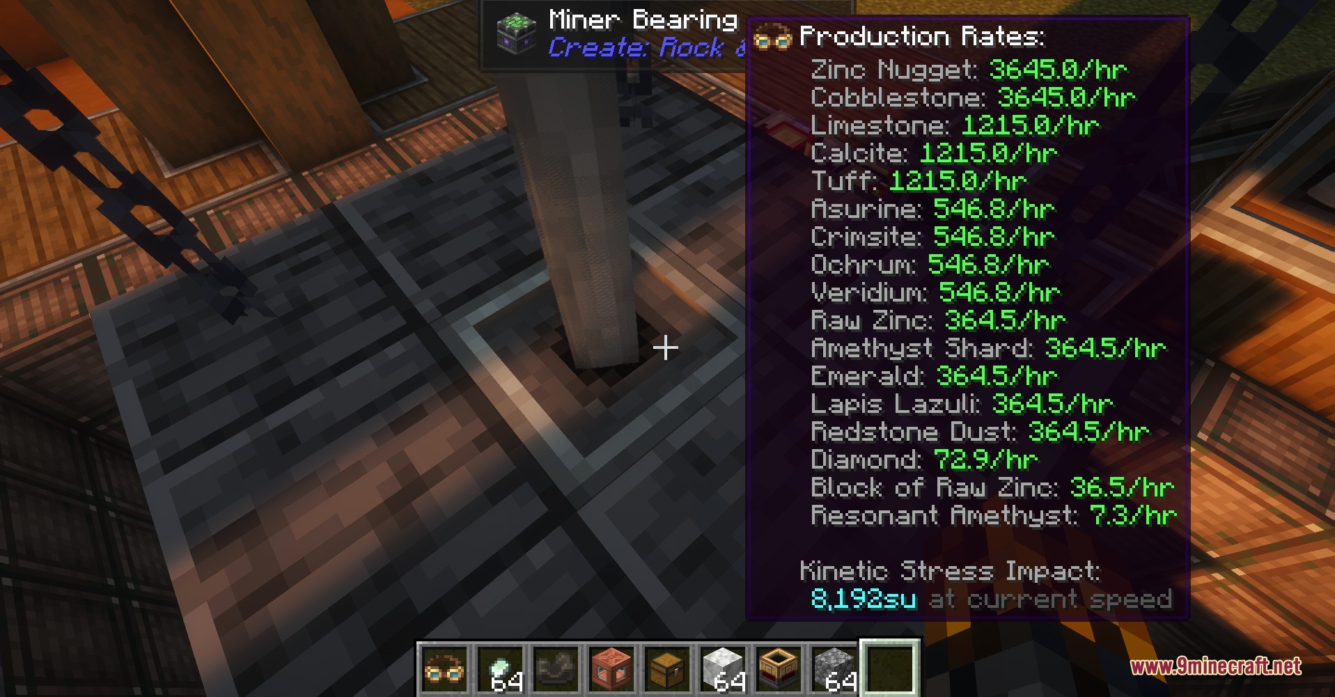 Create Rock & Stone Mod (1.21.1, 1.20.1) – Extract Infinite Ore Deposits — screenshot 3