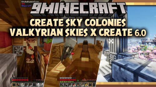 Create Sky Colonies Valkyrian Skies X Create 6.0 Modpack