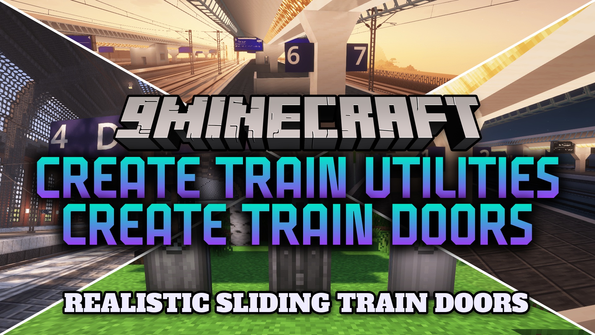 Create Train Utilities Create Train Doors Mod
