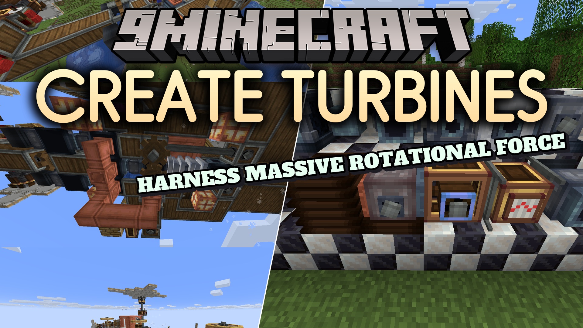 Create Turbines Mod (1.21.1) – Power Massive Create Factories