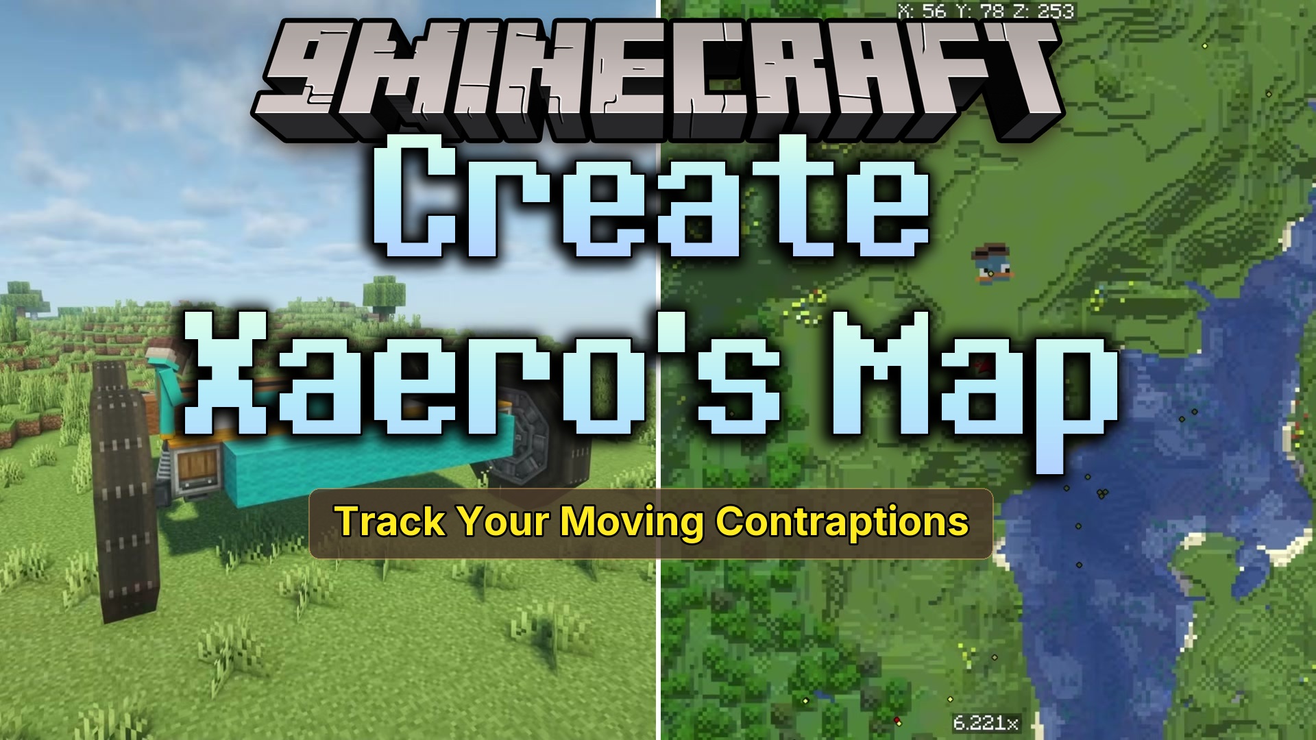 Create Xaero's Map Mod