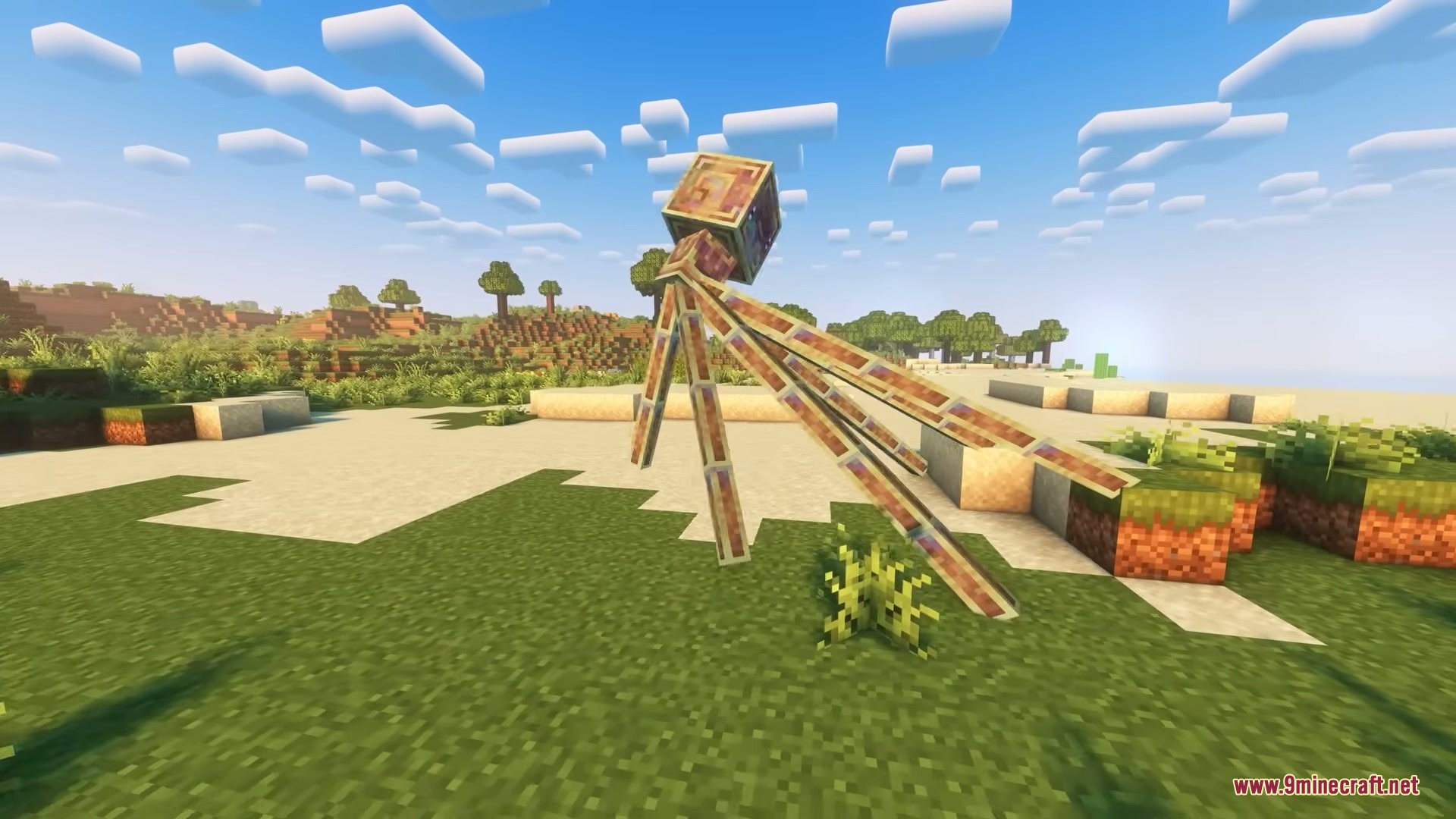 Creature Feature Mod (1.21.1) – Battle Bizarre New Monsters Across Every — screenshot 6