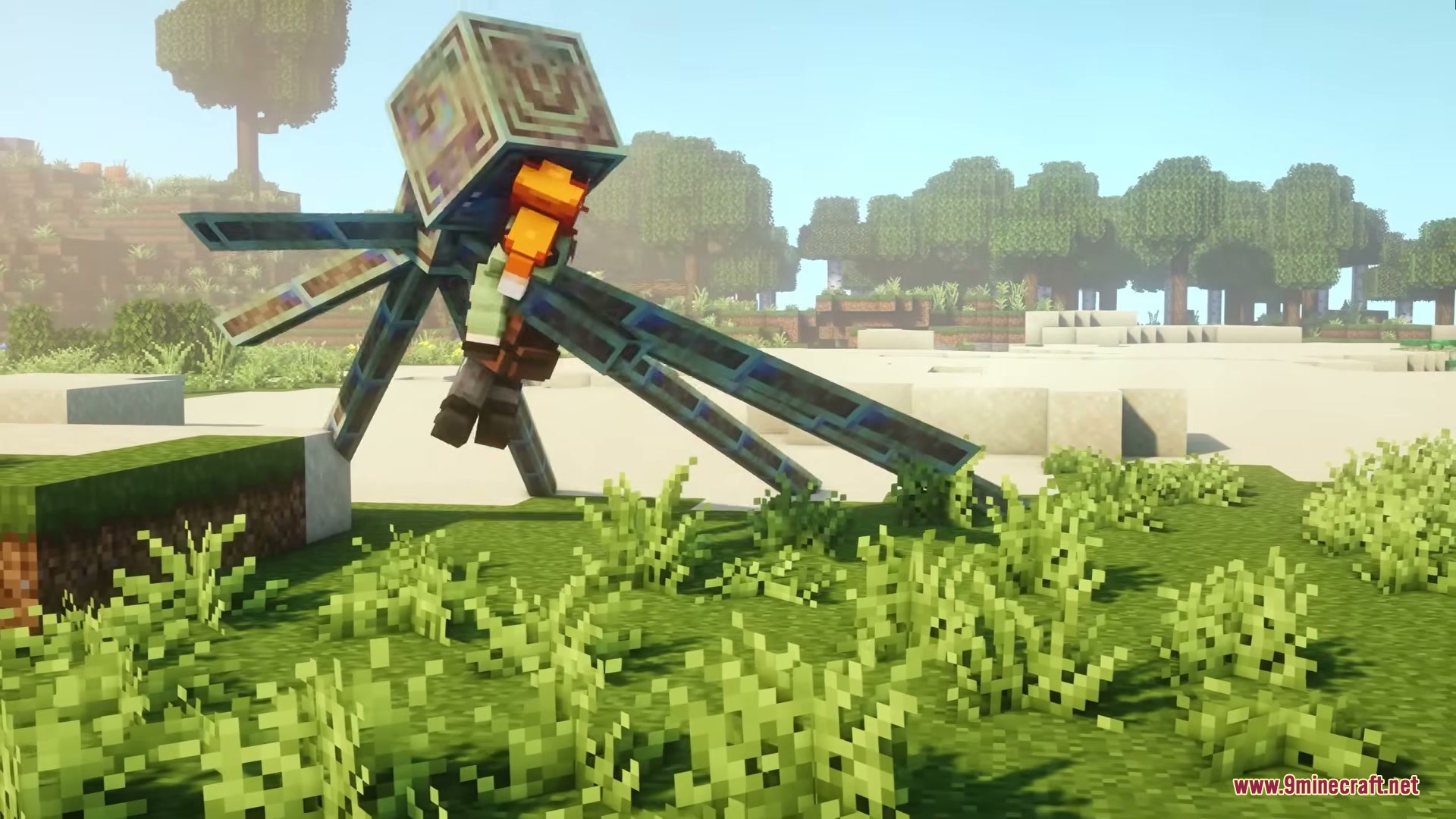 Creature Feature Mod (1.21.1) – Battle Bizarre New Monsters Across Every — screenshot 8