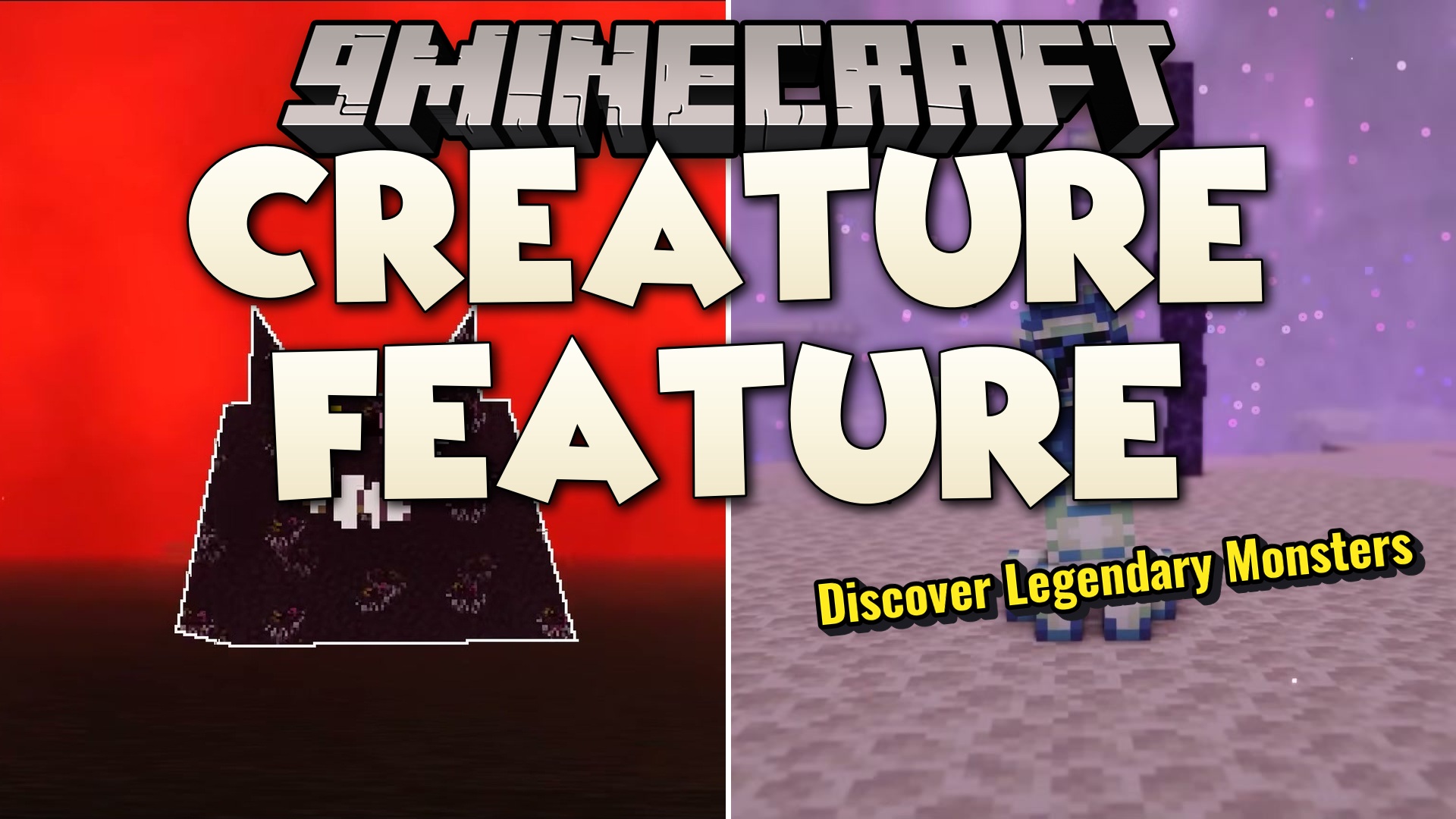 Creature Feature Mod (1.21.1) – Battle Bizarre New Monsters Across Every