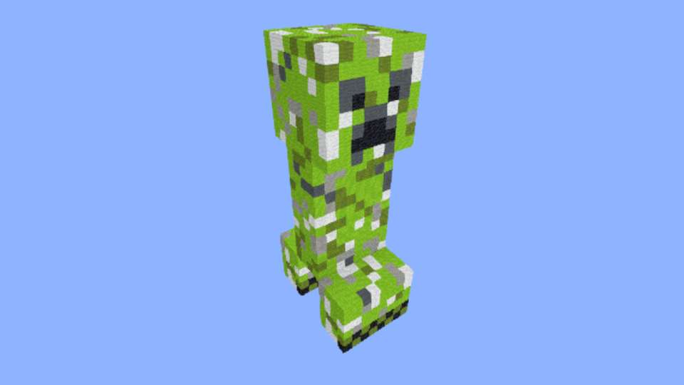 Creeper Statue Schematic Thumbnail