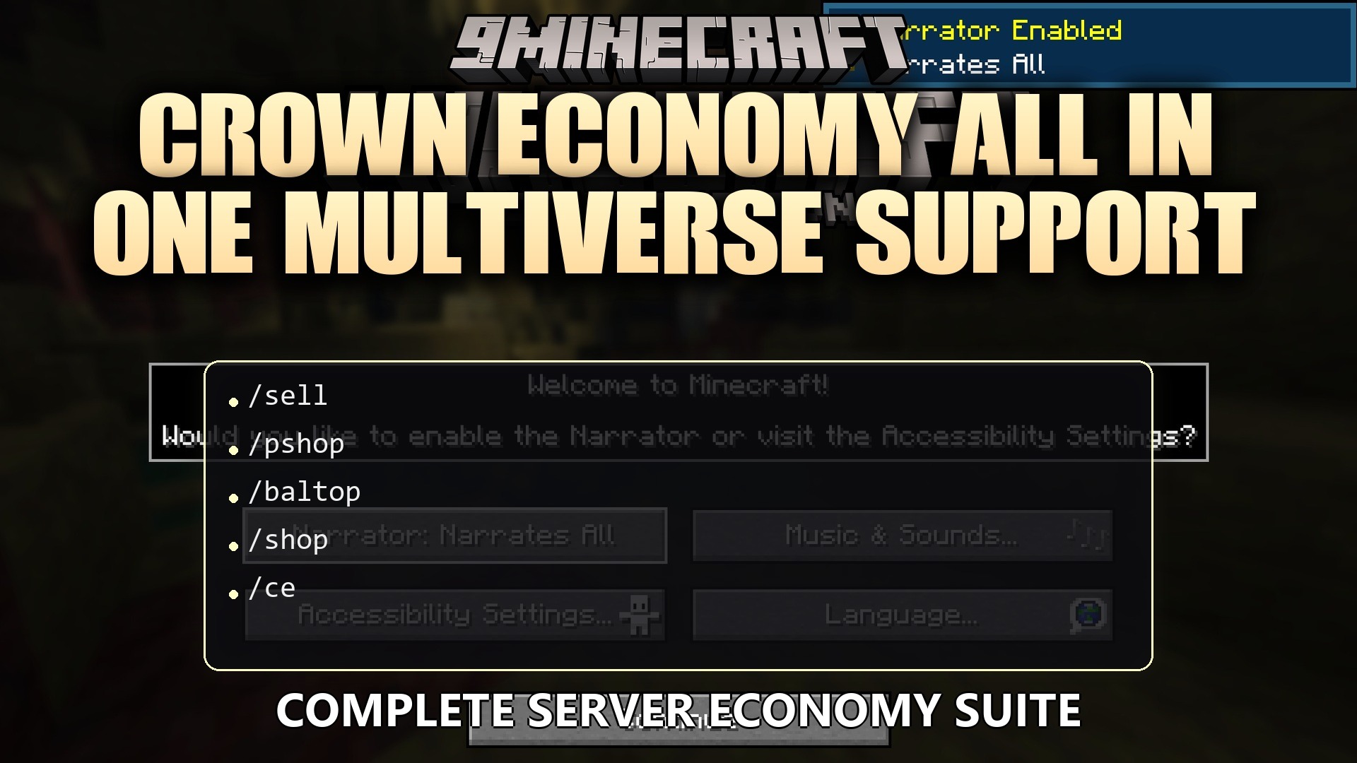 Crown Economy All in One Multiverse Support Plugin