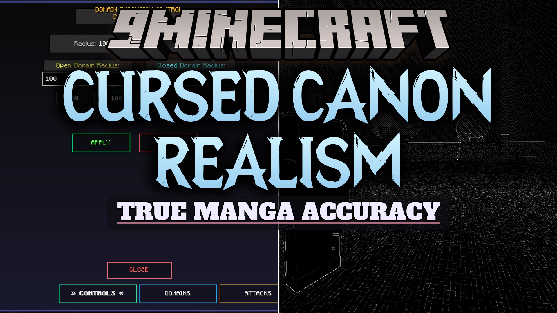 Cursed Canon Realism Mod (1.20.1) – Master Binding Vows and Domain Expansions