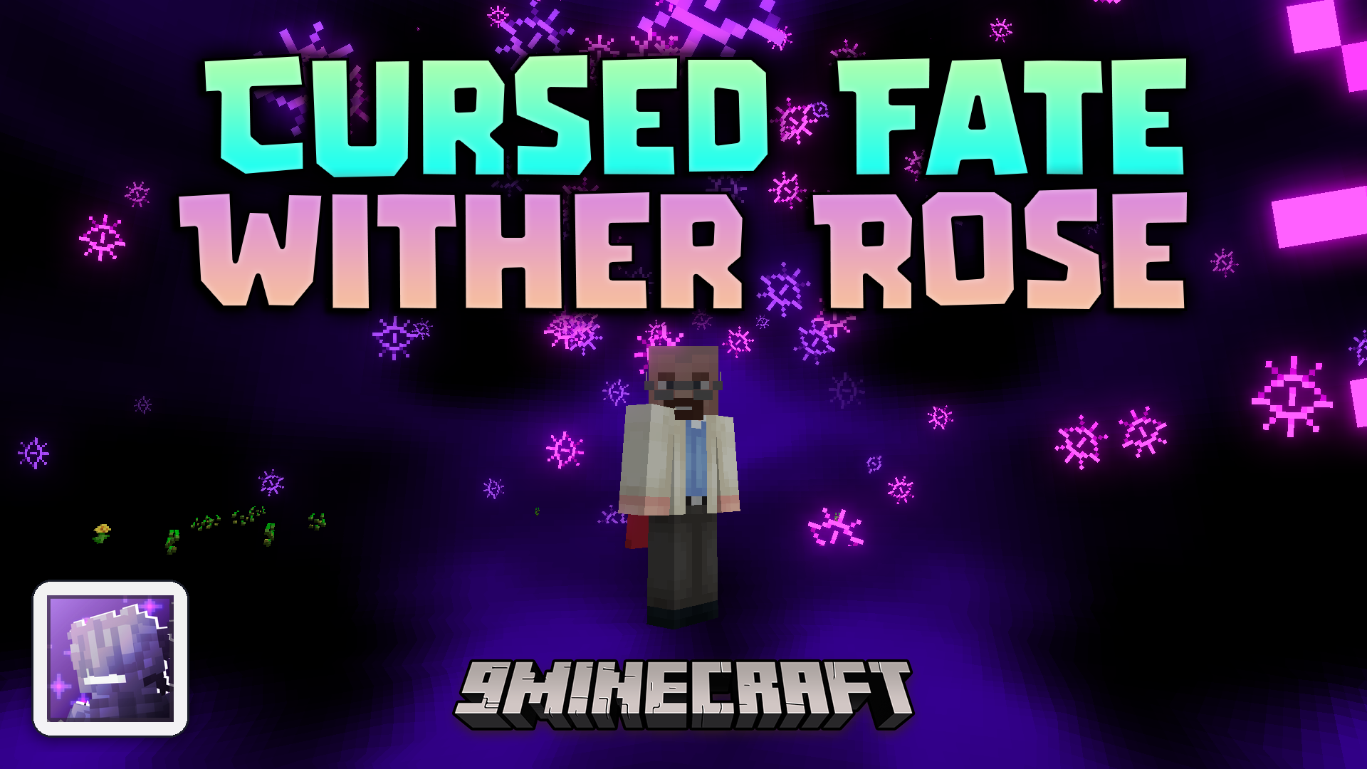 Cursed Fate Wither Rose Mod (1.20.1) – Trap Mobs Inside a Deadly Wither Domain