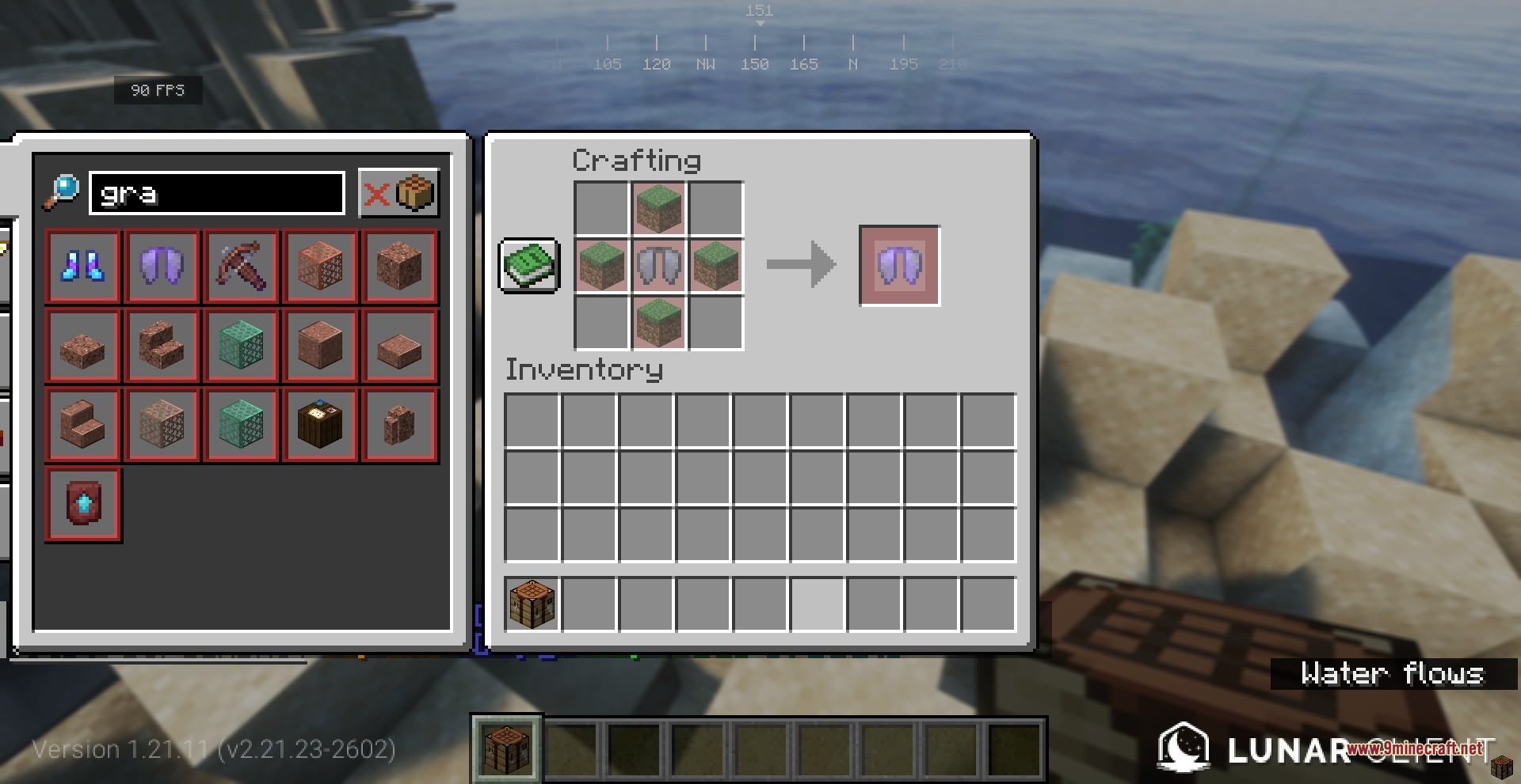 Cursed Limitless Resonance Data Pack Screenshot 6 Crafting recipe for a special item in the Cursed Limitless Resonance data pack