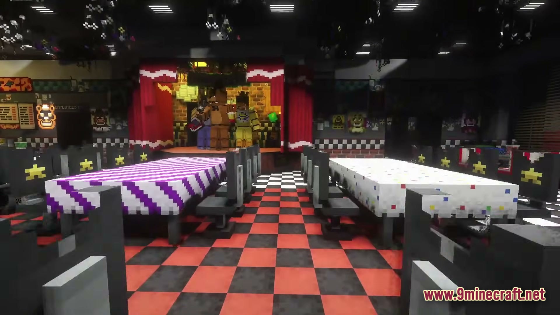 Custom Freddy Fazbear's Pizza Map Screenshot 1