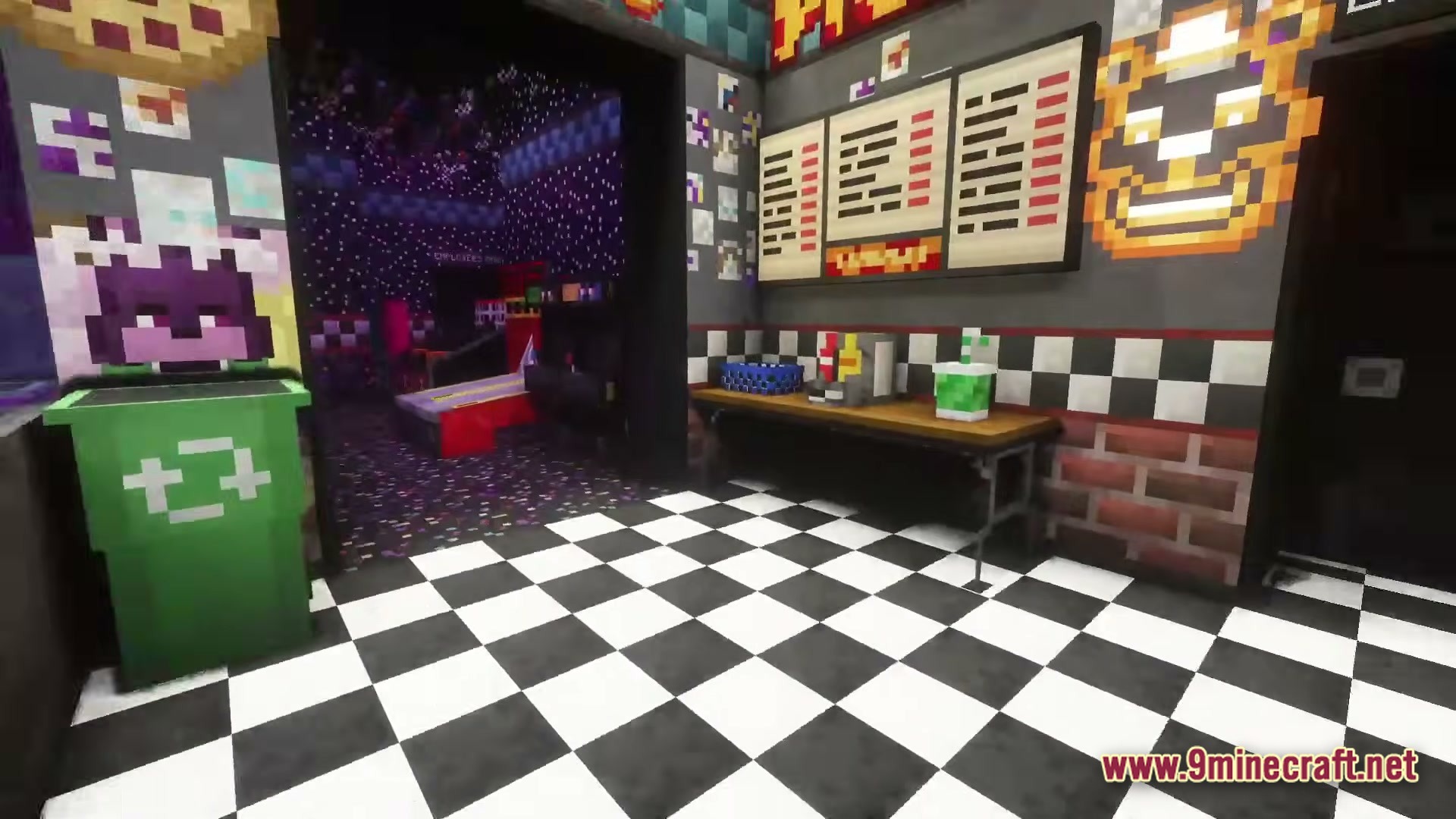 Custom Freddy Fazbear's Pizza Map Screenshot 3