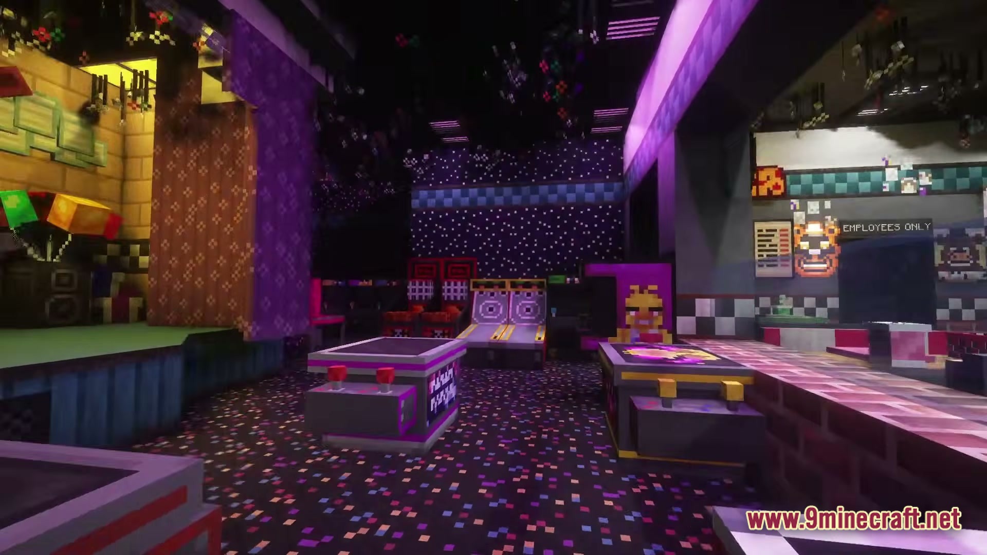 Custom Freddy Fazbear's Pizza Map Screenshot 4