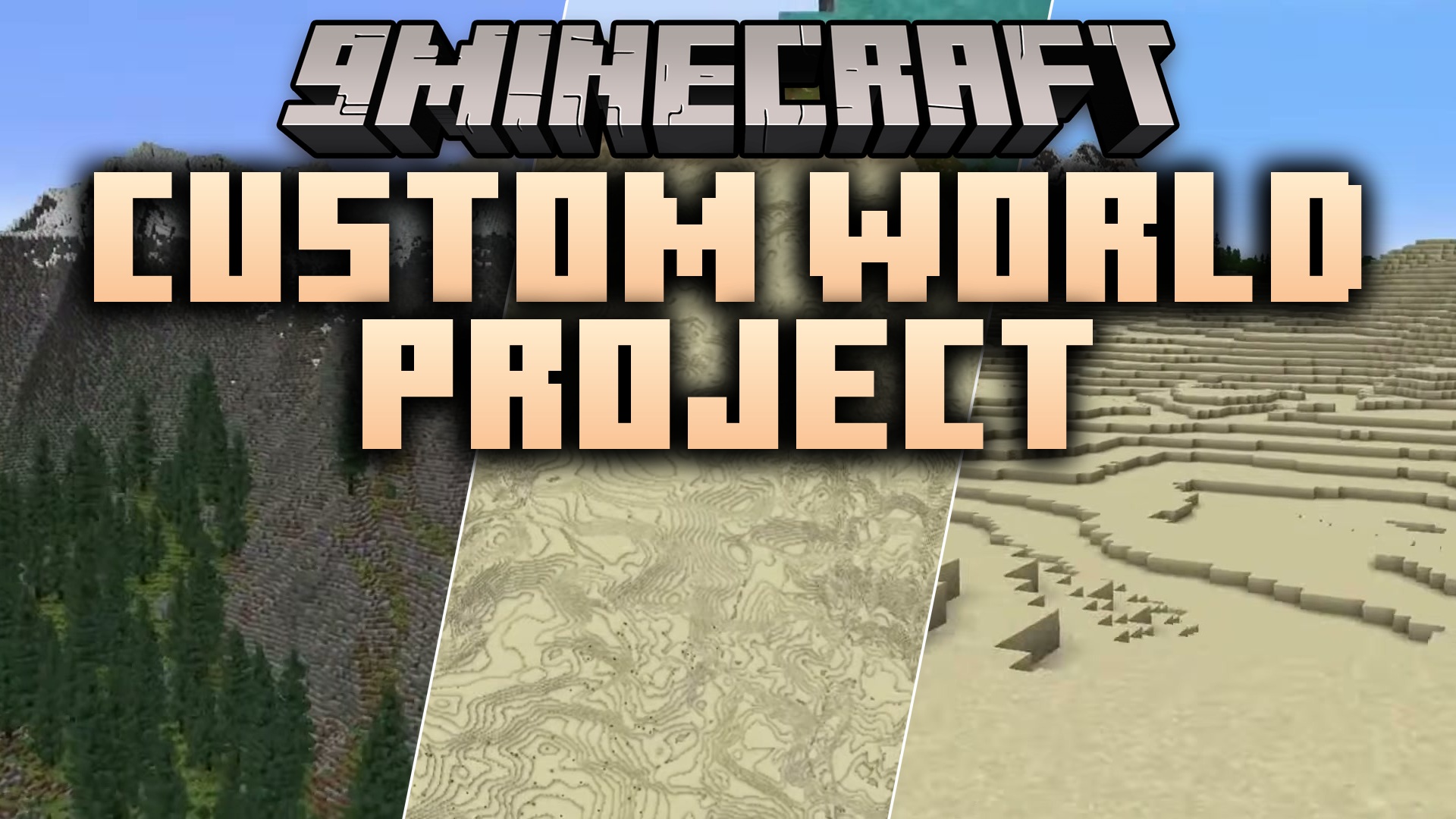 Custom World Project Map (26.2, 1.20.1) – Survive in a Sprawling Metropolis