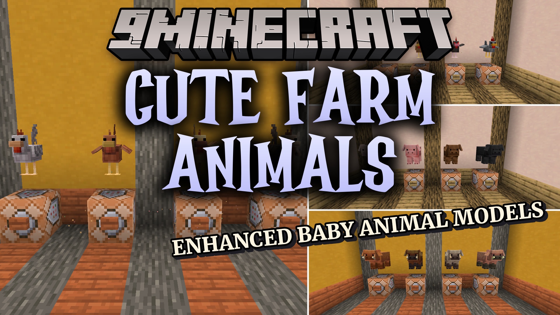 Cute Farm Animals Resource Pack