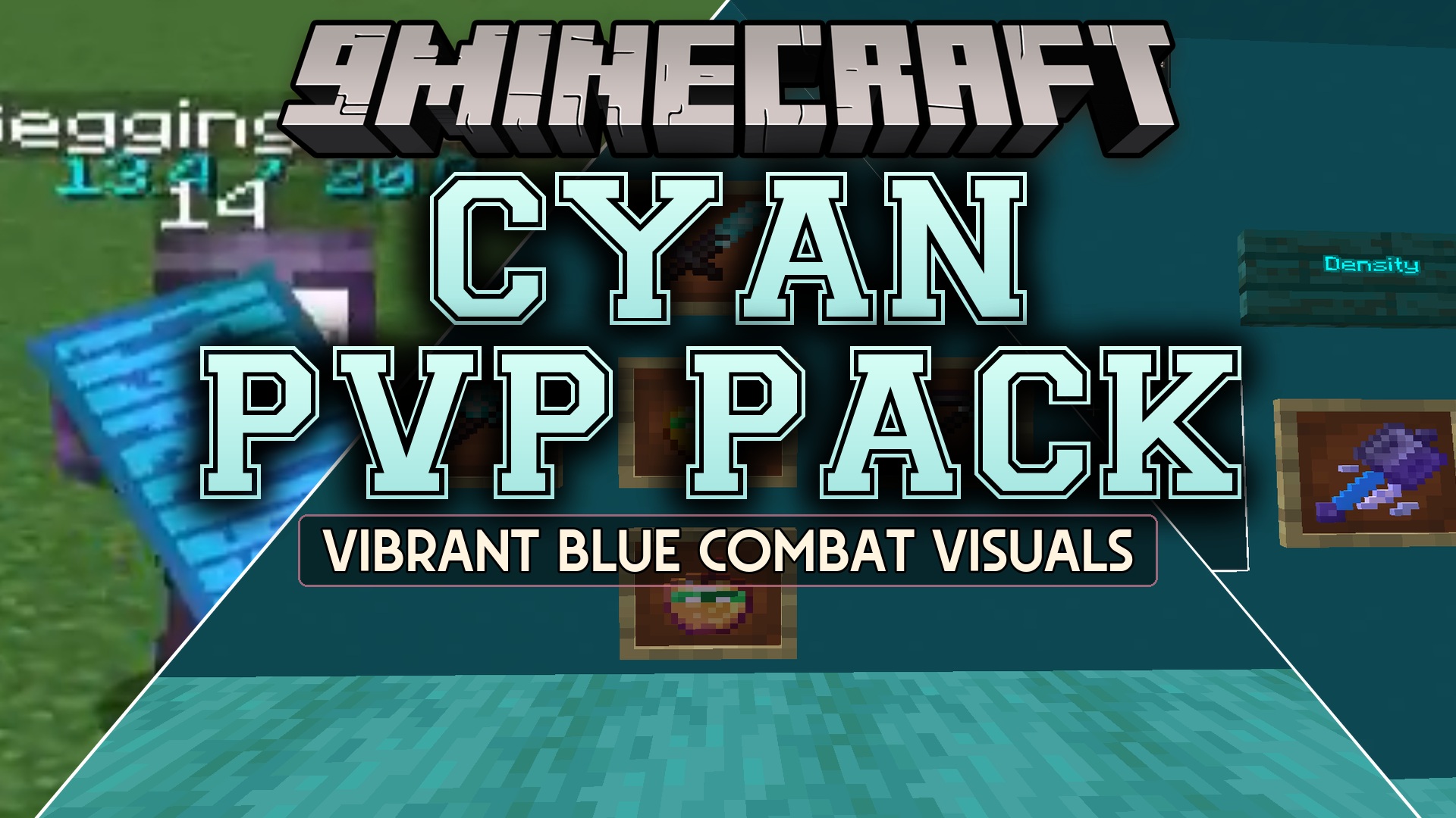 Cyan PVP Pack Resource Pack