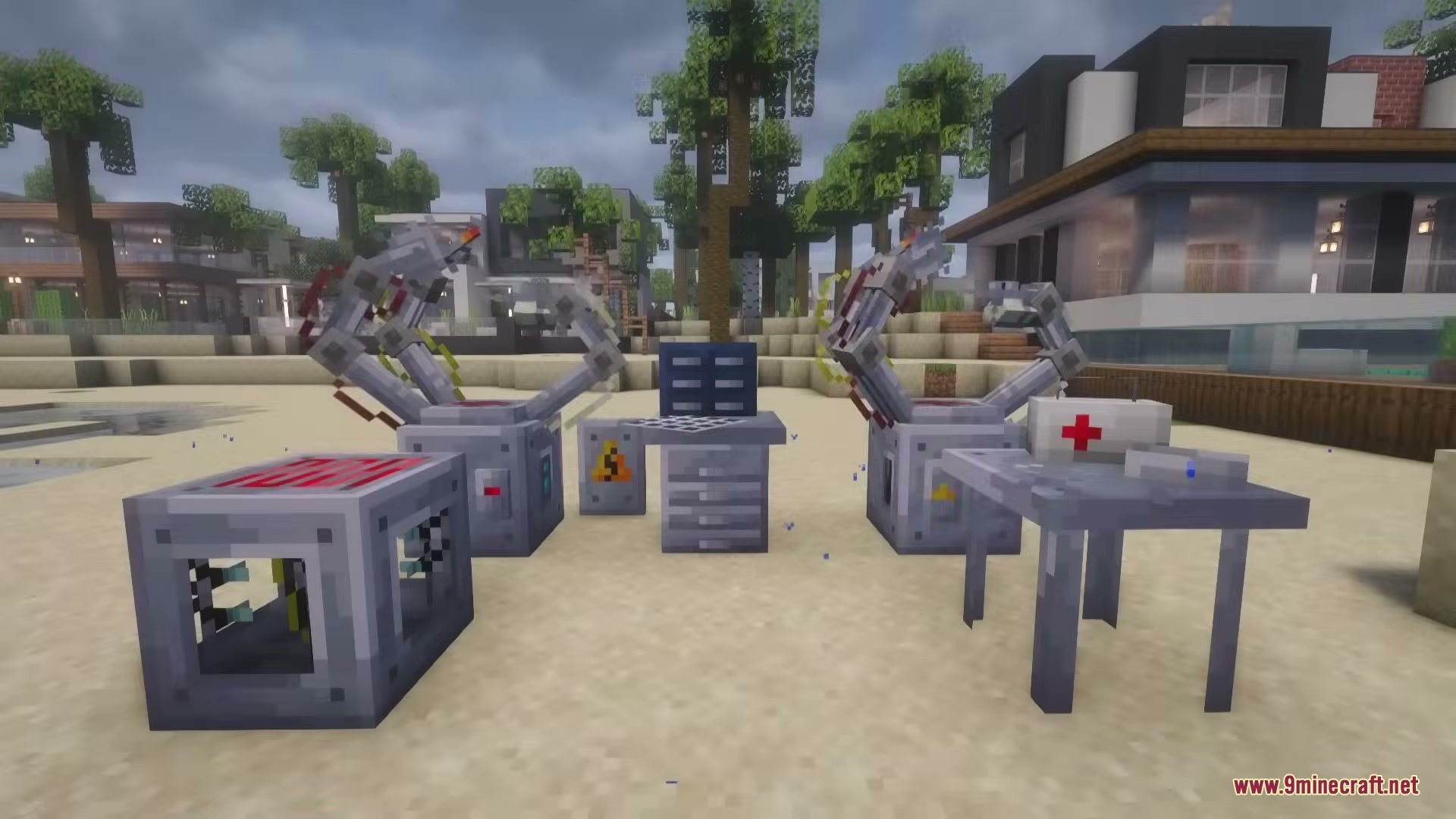 Cyber Craft Remake Mod (1.20.1) – Upgrade Your Body with Deadly Cybernetic — screenshot 1
