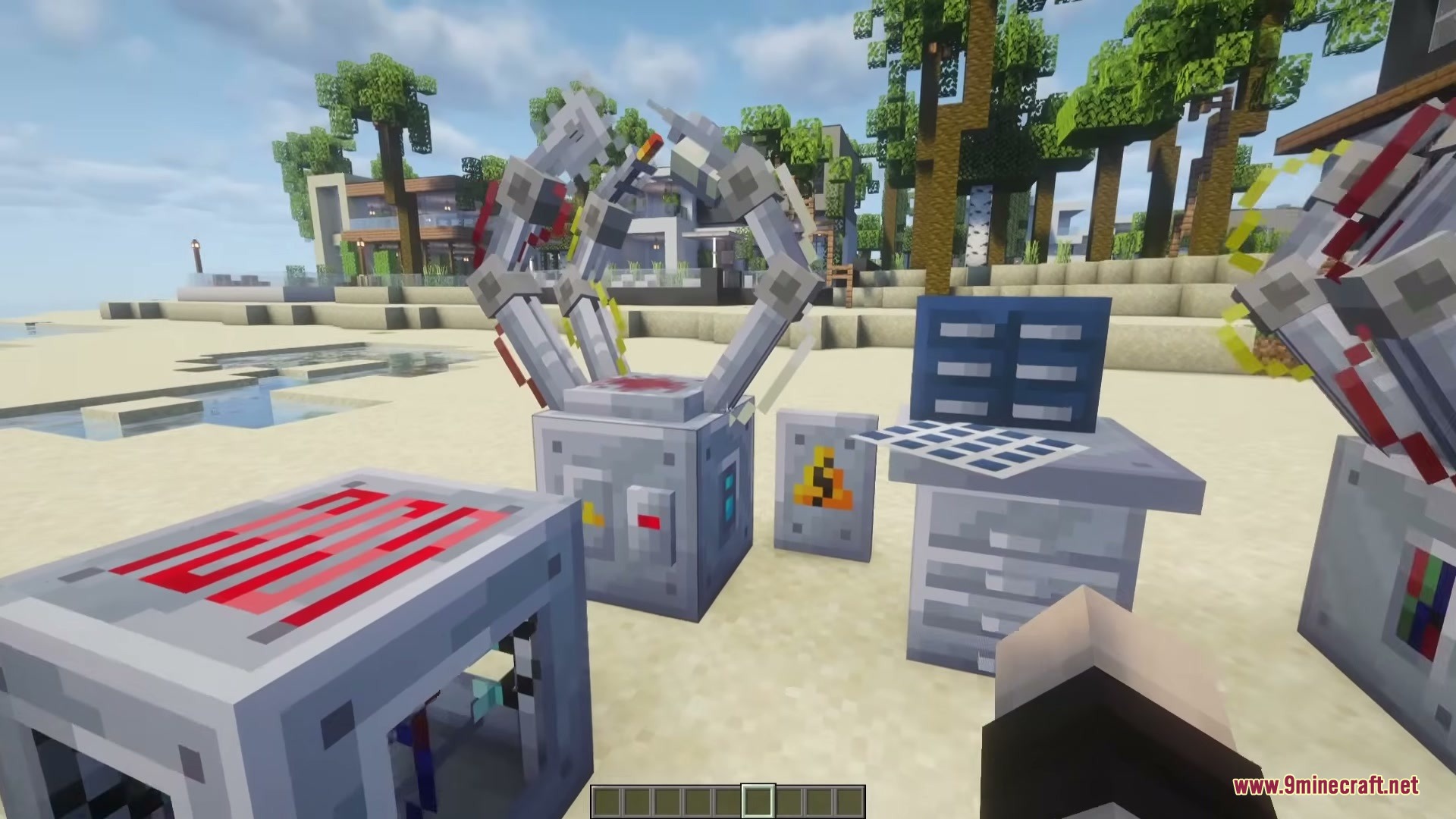 Cyber Craft Remake Mod (1.20.1) – Upgrade Your Body with Deadly Cybernetic — screenshot 3