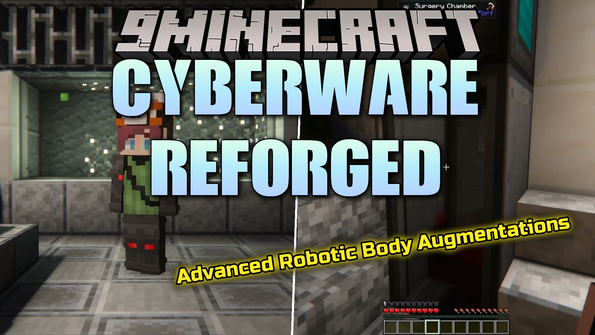 Cyberware Reforged Mod (26.1.2, 1.20.1) – Rebuild Your Body with Powerful