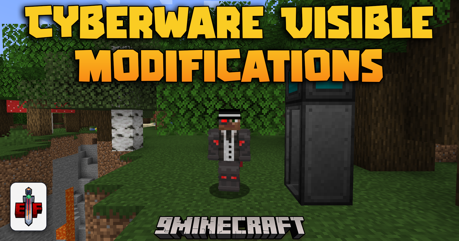 Cyberware Visible Modifications Mod (1.20.1) – See Every Robotic Upgrade