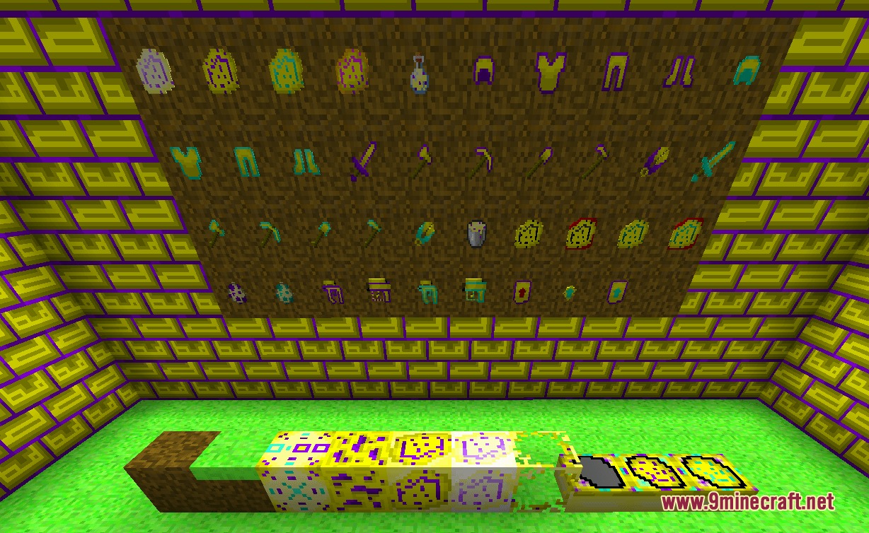 Da Cheese Mod (26.2, 1.20.1) – Fight Unique Cheese Bosses with Dairy Guns — screenshot 1