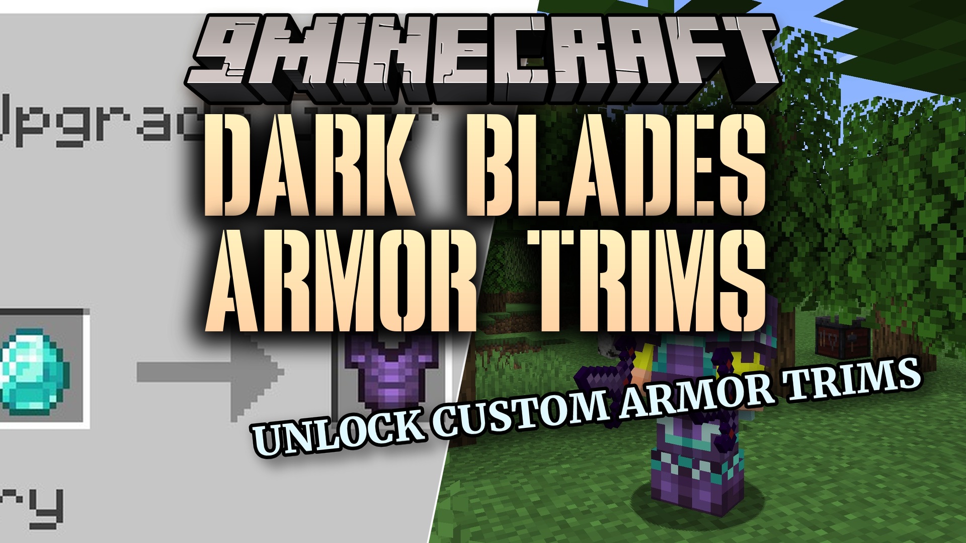 Dark Blades Armor Trims Data Pack