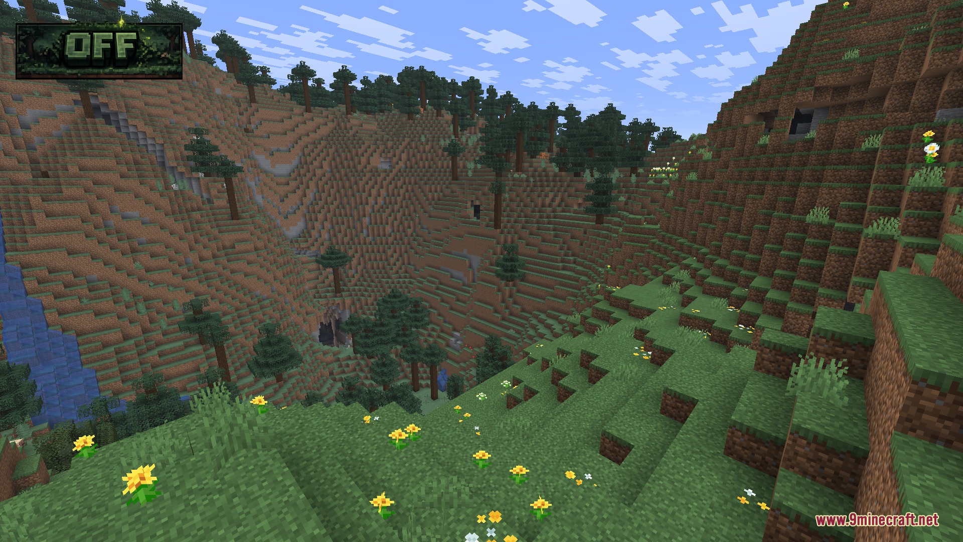 Dark Grass Resource Pack (26.2, 1.20.1) – Deeper Green Tones for a Moodier World — screenshot 1