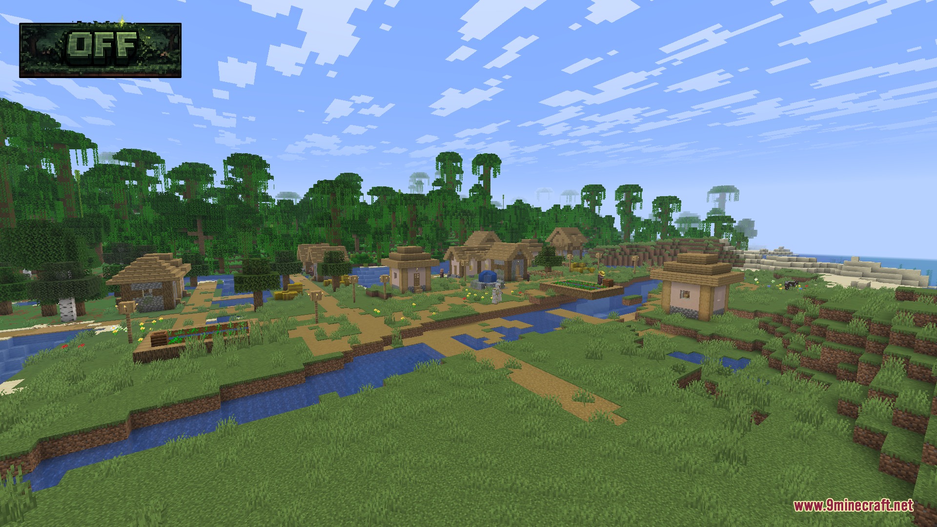 Dark Grass Resource Pack (26.2, 1.20.1) – Deeper Green Tones for a Moodier World — screenshot 2