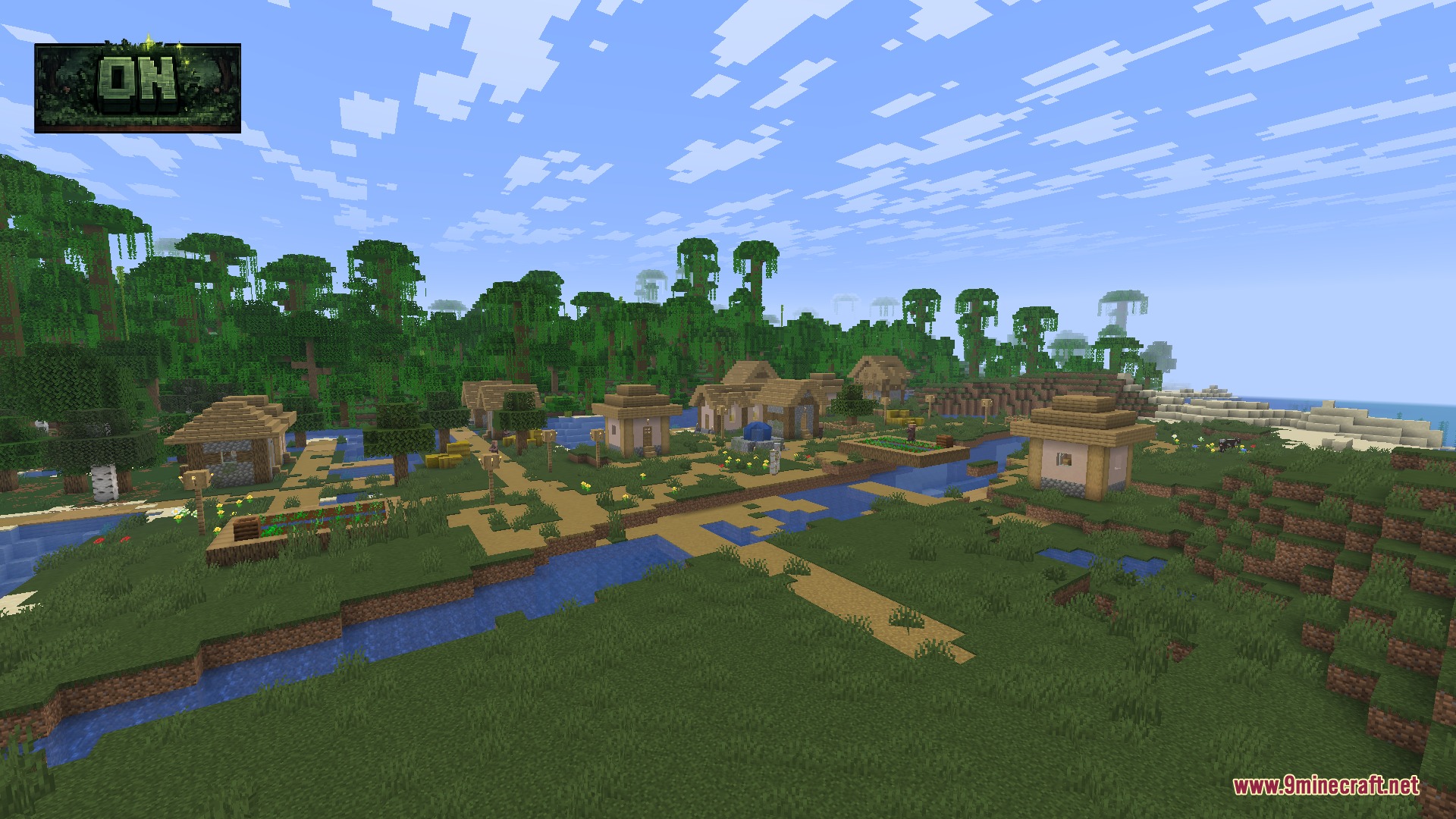 Dark Grass Resource Pack (26.2, 1.20.1) – Deeper Green Tones for a Moodier World — screenshot 4