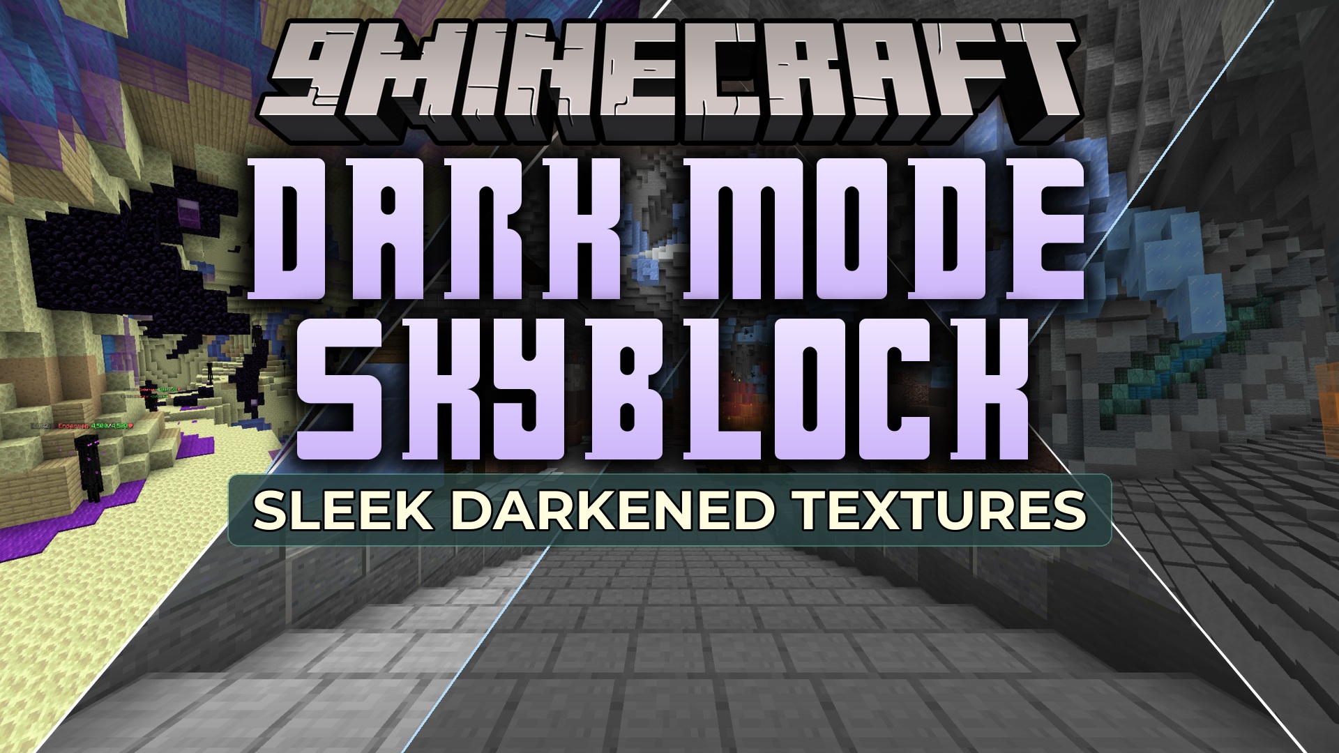 Dark Mode Skyblock Resource Pack